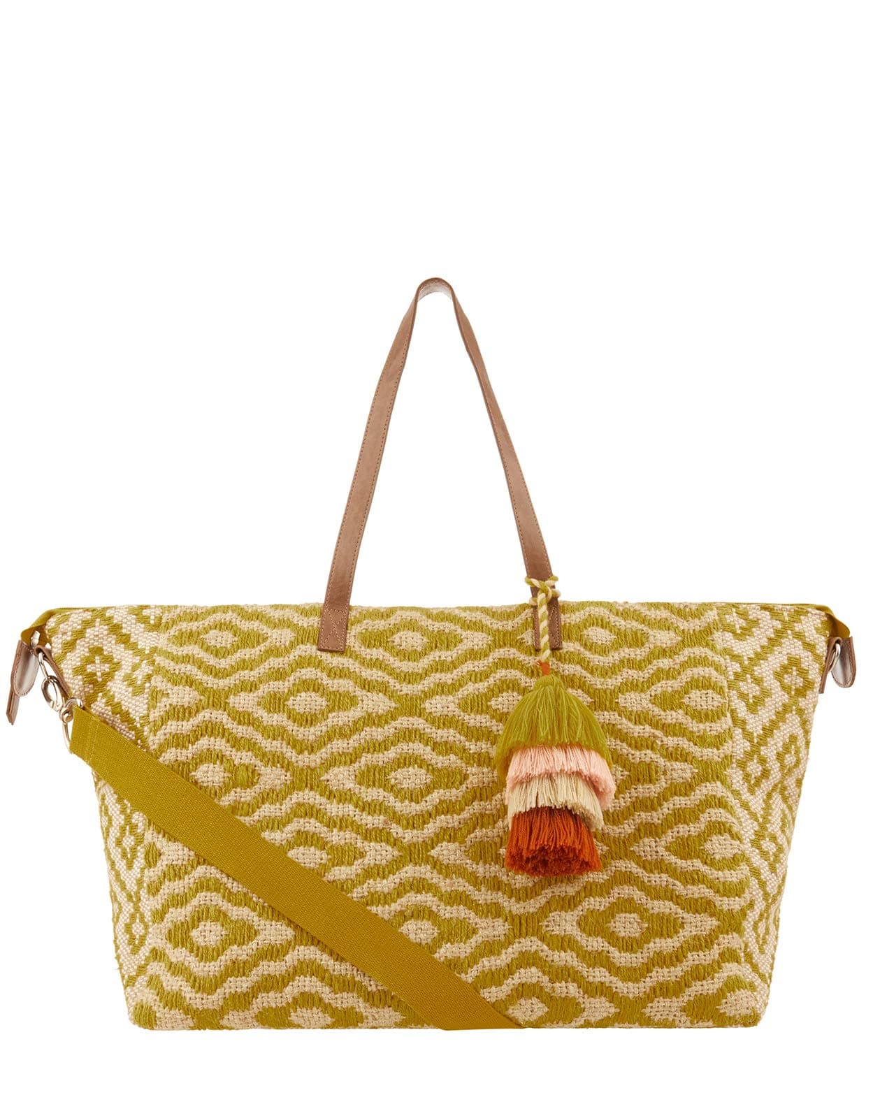 Accessorize London Women's Tote Bag (Ochre)