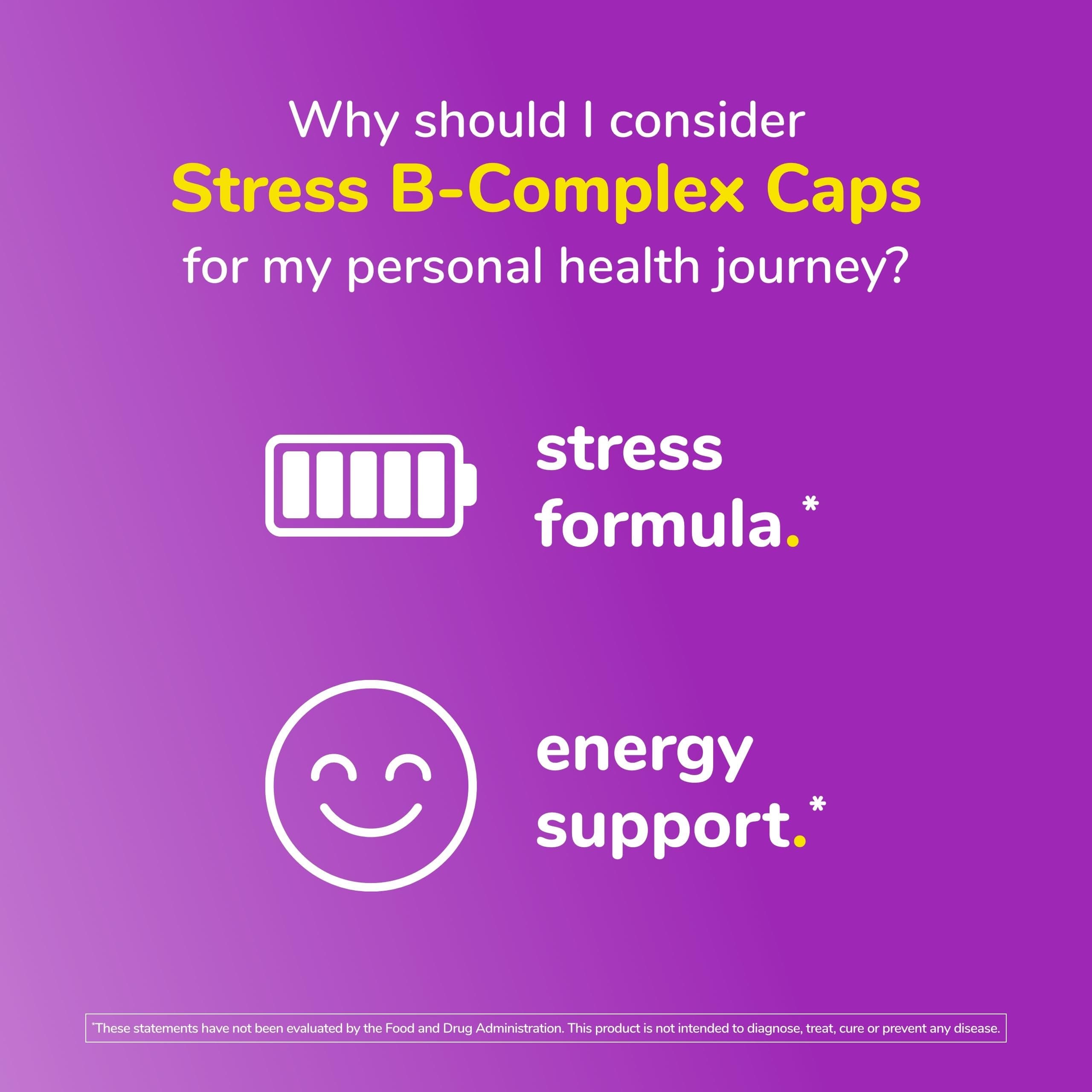Stress B-Complex Caps