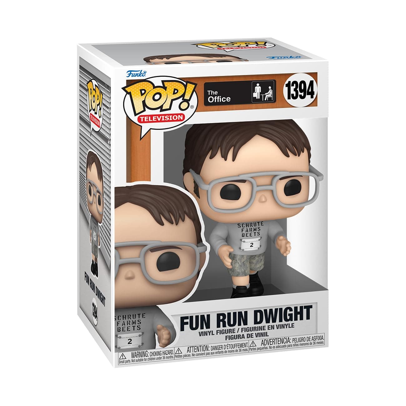 POP! TV: the Office - Fun Run Dwight Schrute - Collectable Vinyl Figure - Gift Idea - Official Merchandise - Toys for Kids & Adults - TV Fans - Model Figure for Collectors and Display