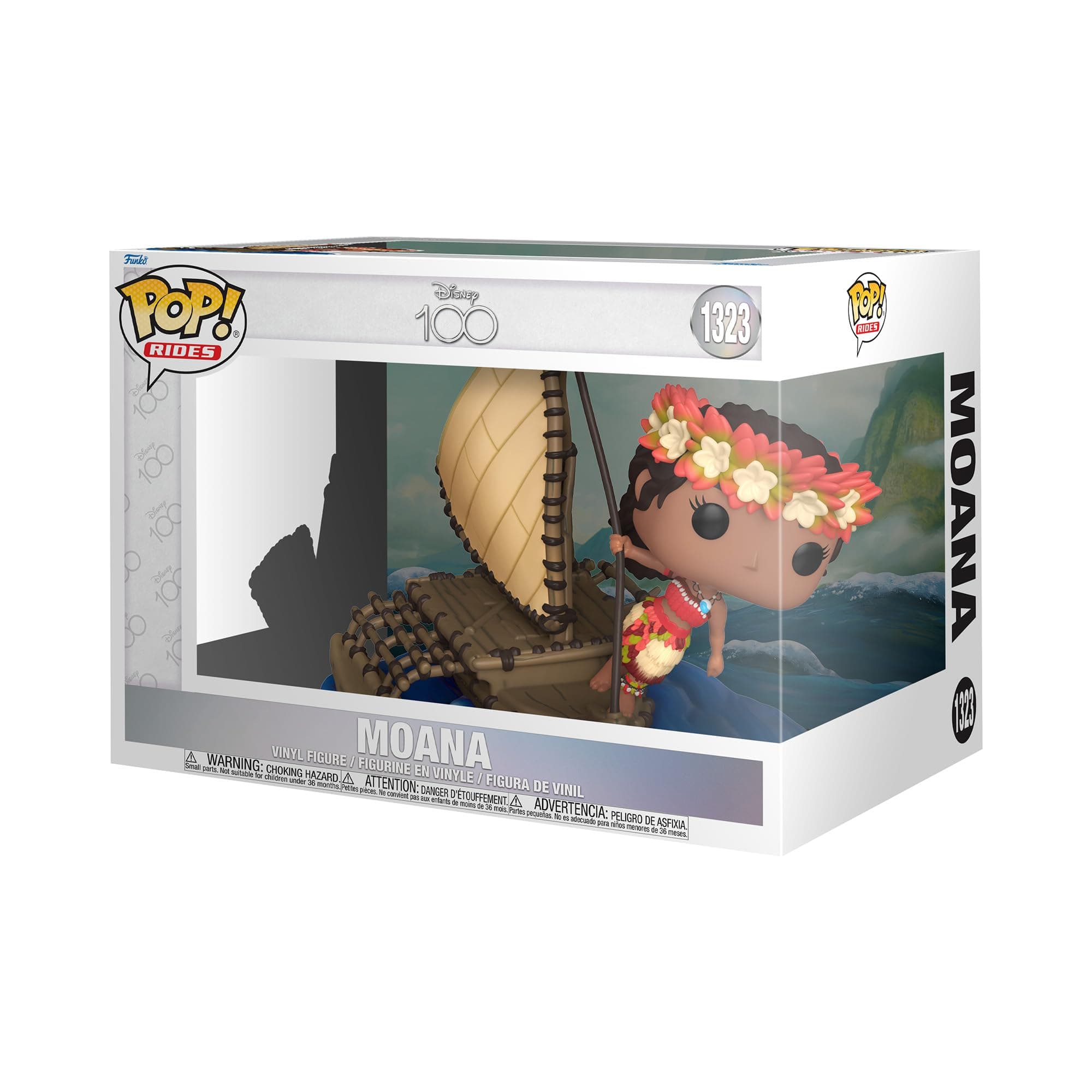 Pop! Ride Super Deluxe: Disney 100 - Moana - (finale) - Collectable Vinyl Figure - Gift Idea - Official Merchandise - Toys for Kids & Adults - Movies Fans - Model Figure for Collectors