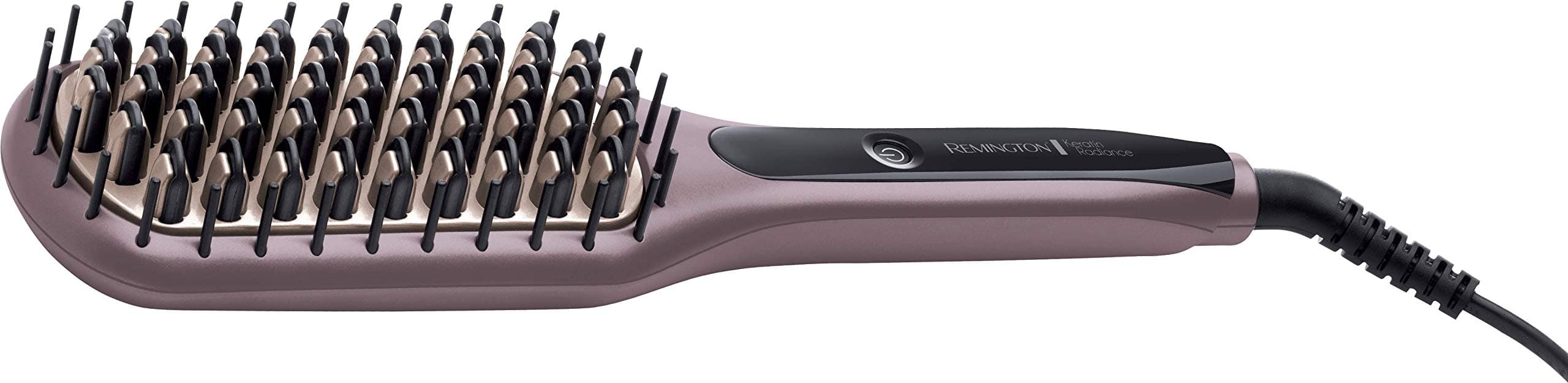 Keratin Radiance Sleek And Smooth Heated Brush RECB 7401, Brown