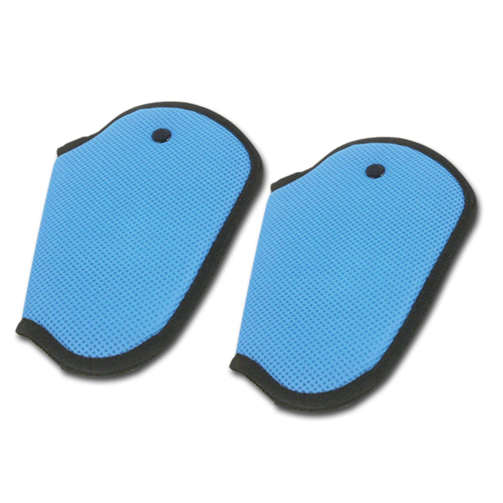 2pcs Car Child Safety Cover Harness Repositions Strap Adjuster Mash Pad Kids Seat Belt Seatbelt Clip Booster Adult Children Seat Belt Clips (blue 2pcs)