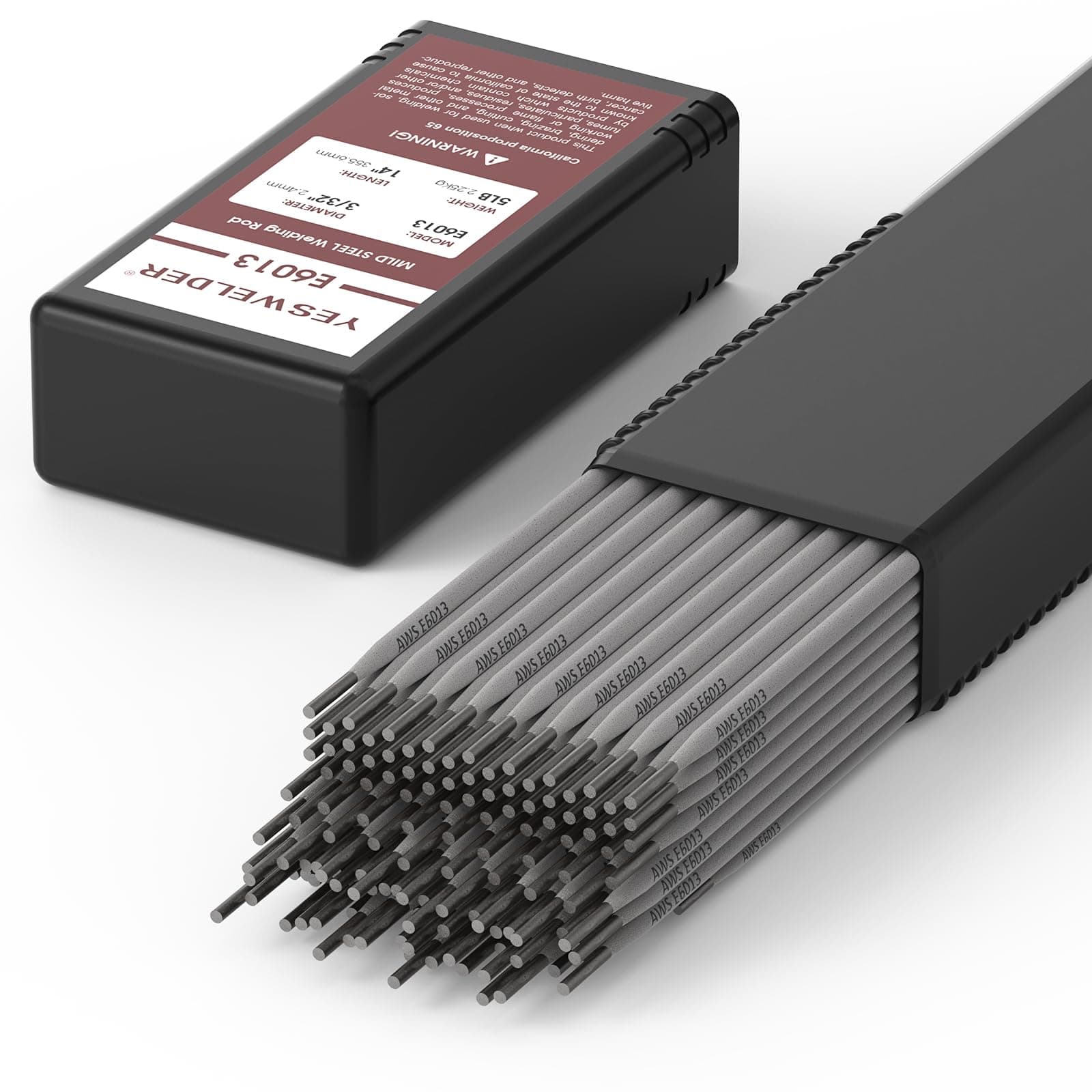 YESWELDER E6013 3/32'' 5LB Welding Rod Carbon Steel Stick Electrodes