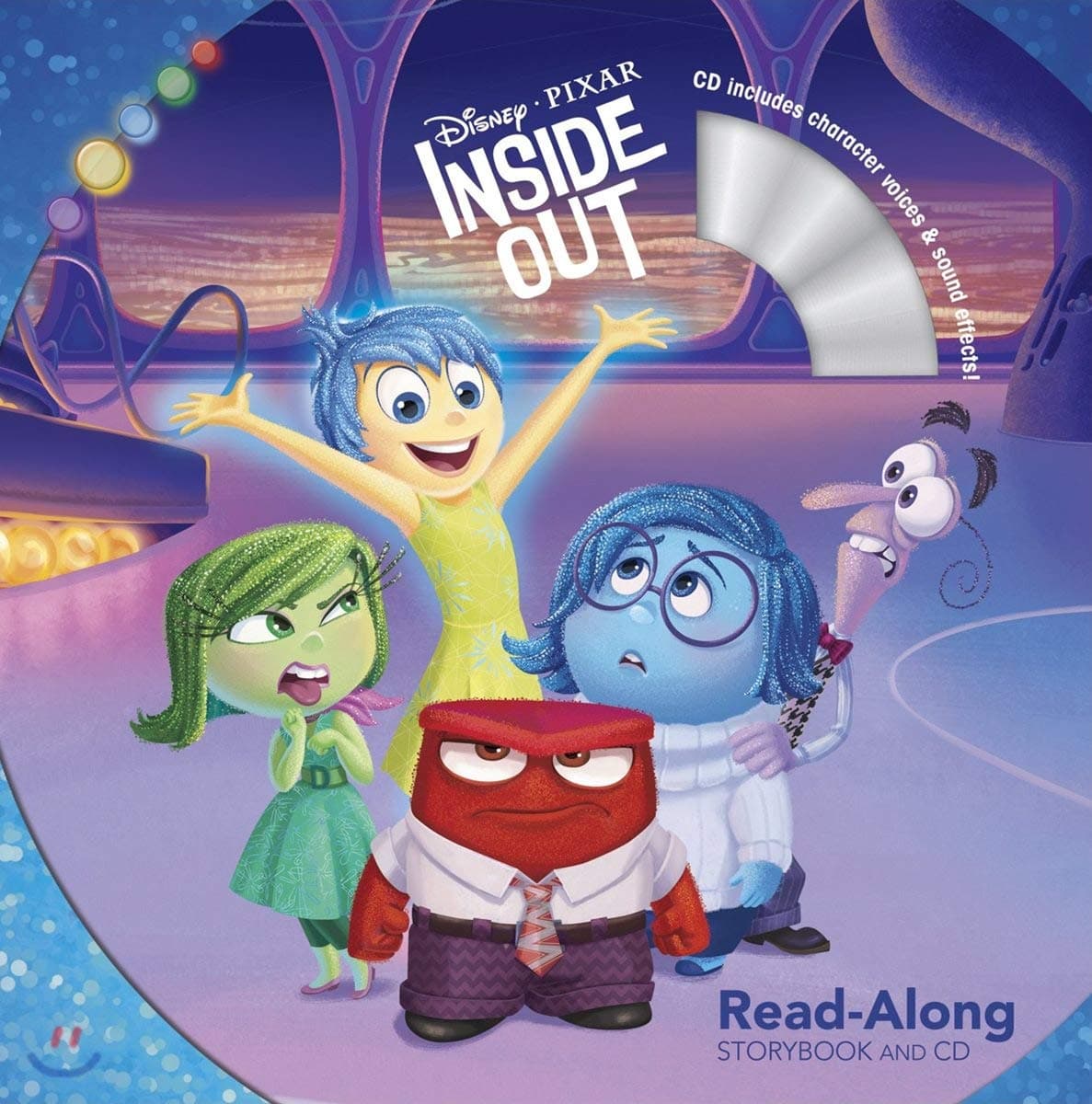 Inside Out Read-Along Storybook and CD Paperback – May 5, 2015