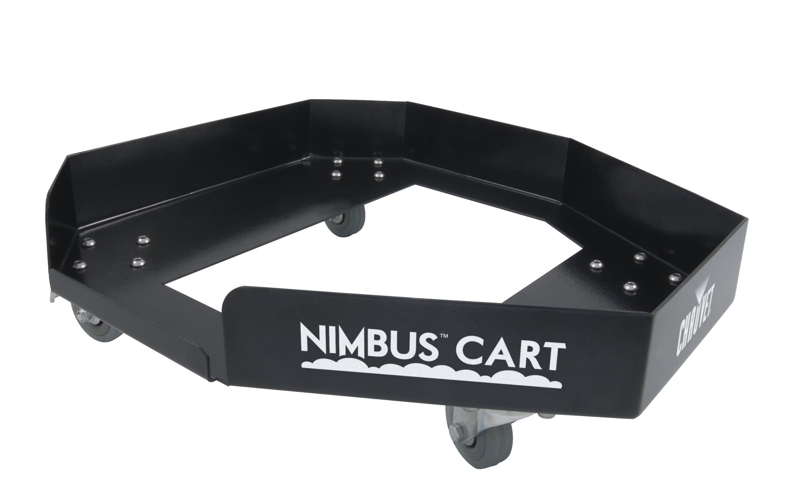 Nimbus Dry Ice Low-Lying Fog Smoke Machine Cart with 4 Caster Wheels