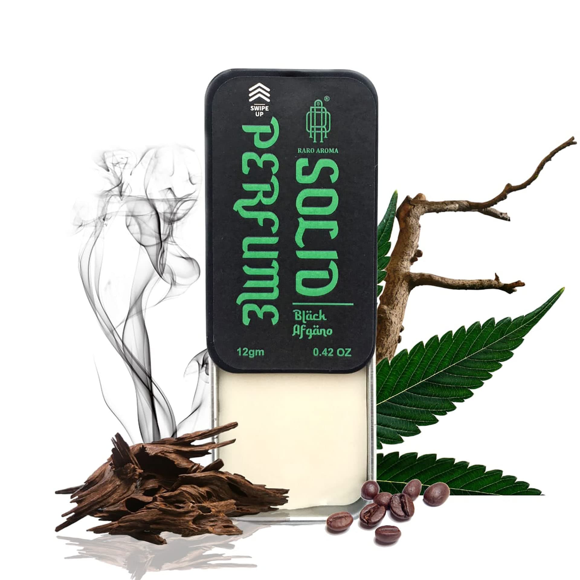 Solid Perfume – Afgano | Woody Aromatic Scent with smoke & Oud