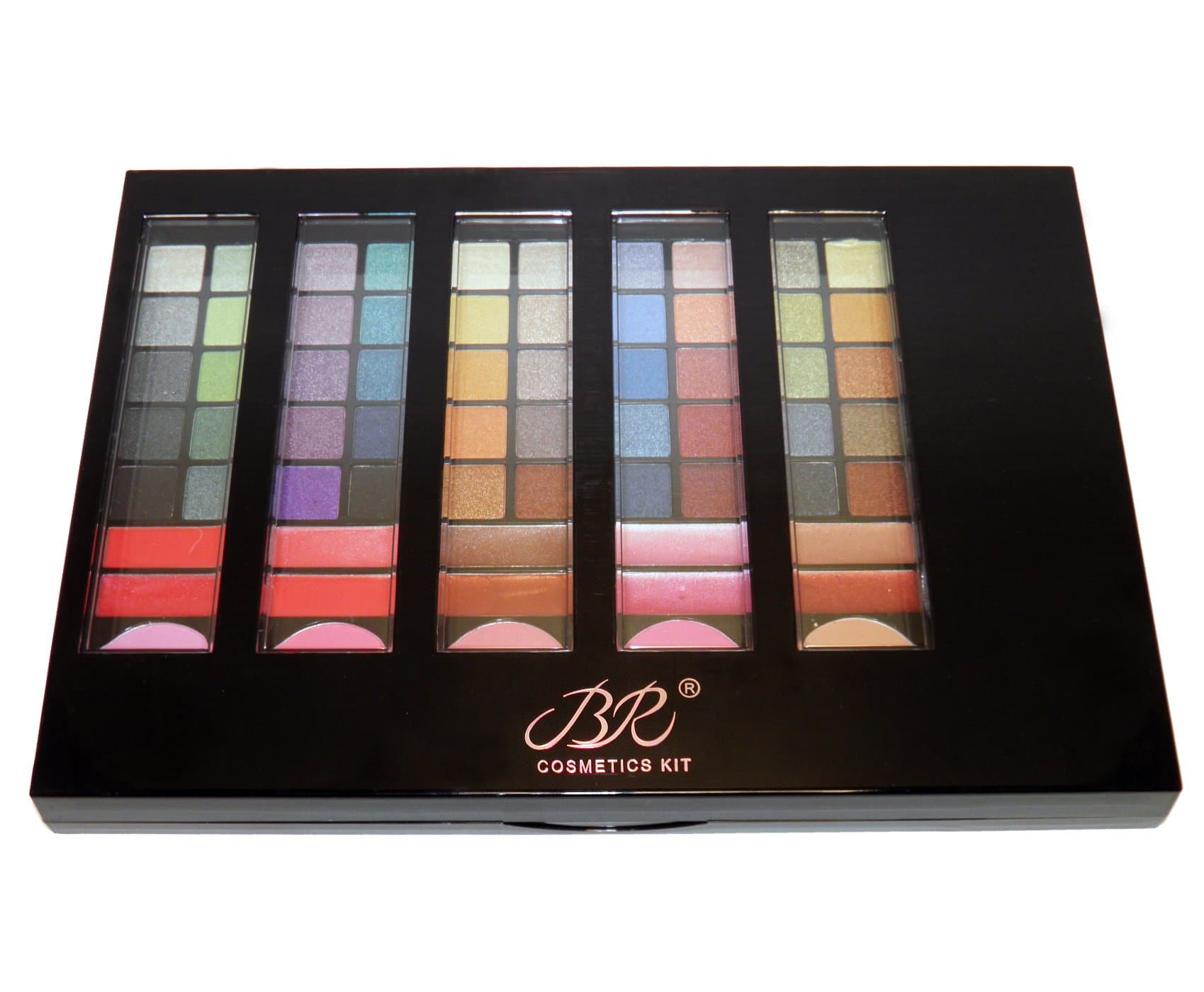 Beauty Revolution Boutique Color Makeup Kit 65 Colors with Travel Case
