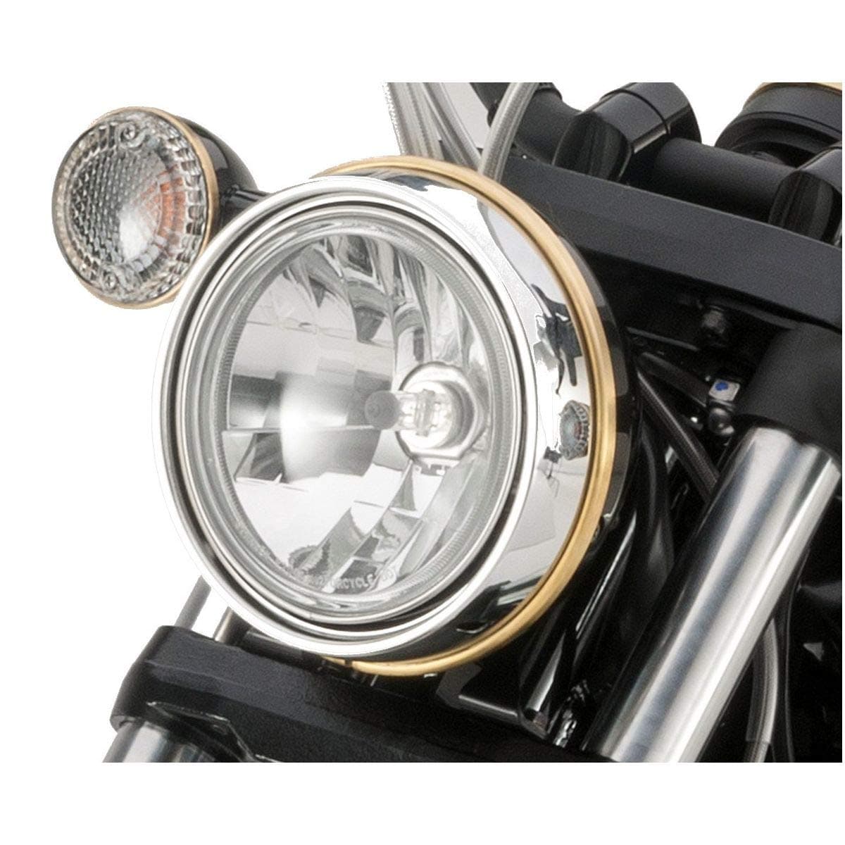 Genuine Yamaha Accessories Brass Headlight Bezel For 14-20 YAMAHA Bolt