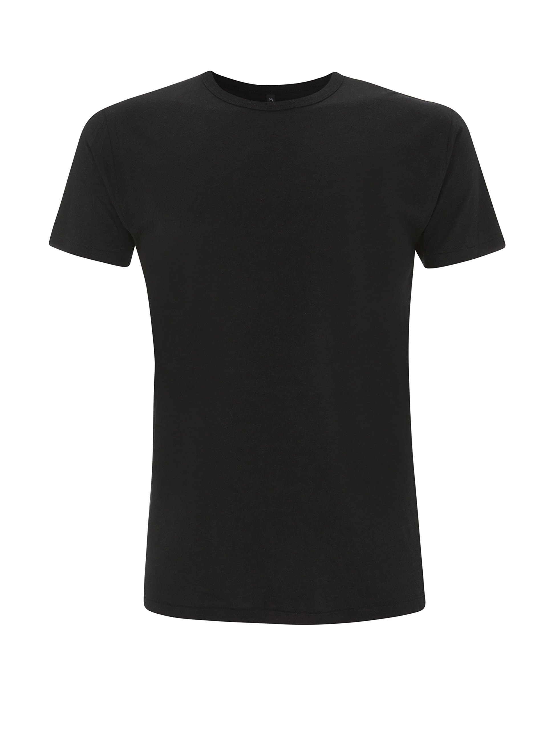 Mens T-Shirt, Black - XXL, Bamboo & Organic Cotton Jersey style T Shirt