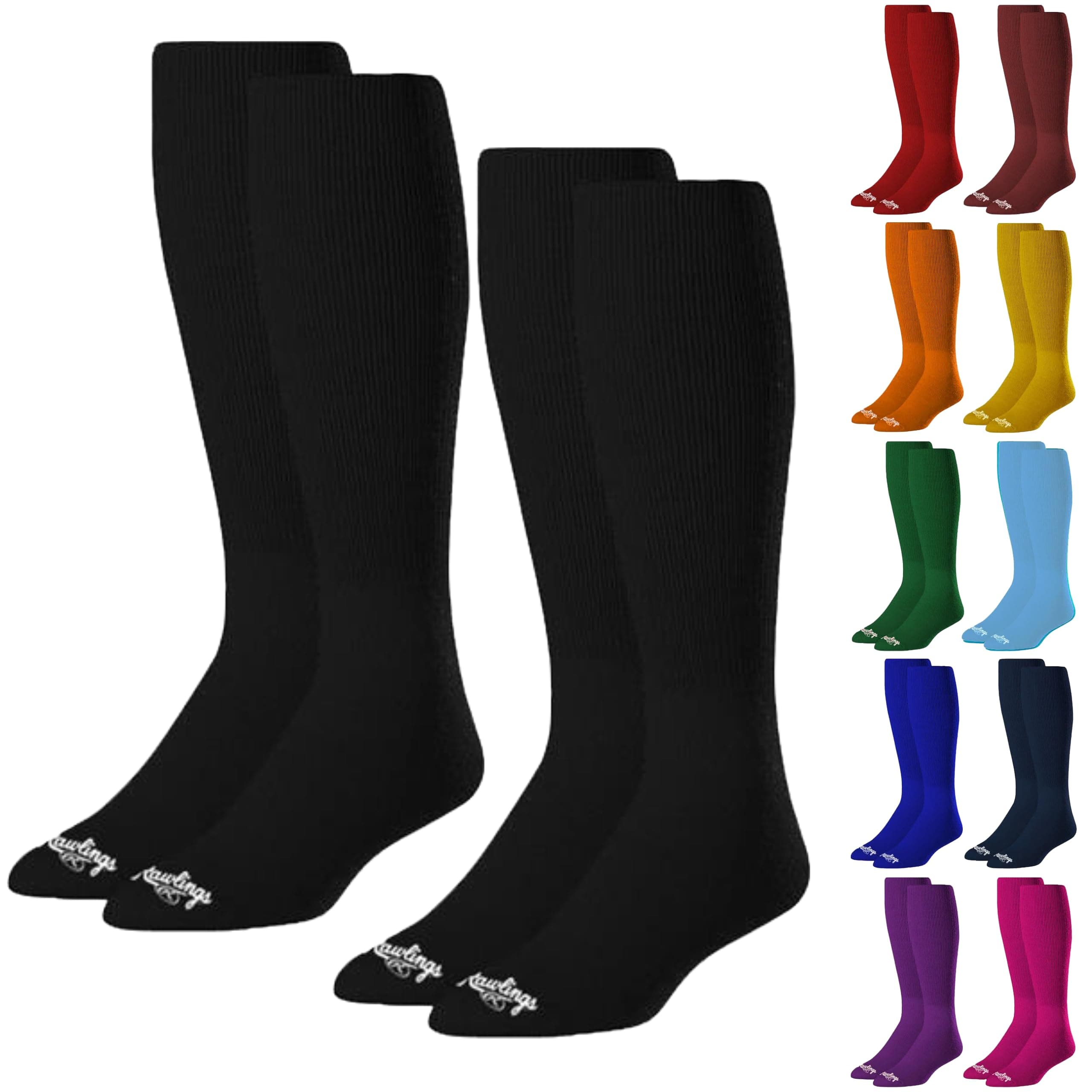Women's Athletic Socks baseball socks 2 pair (pack of 1)