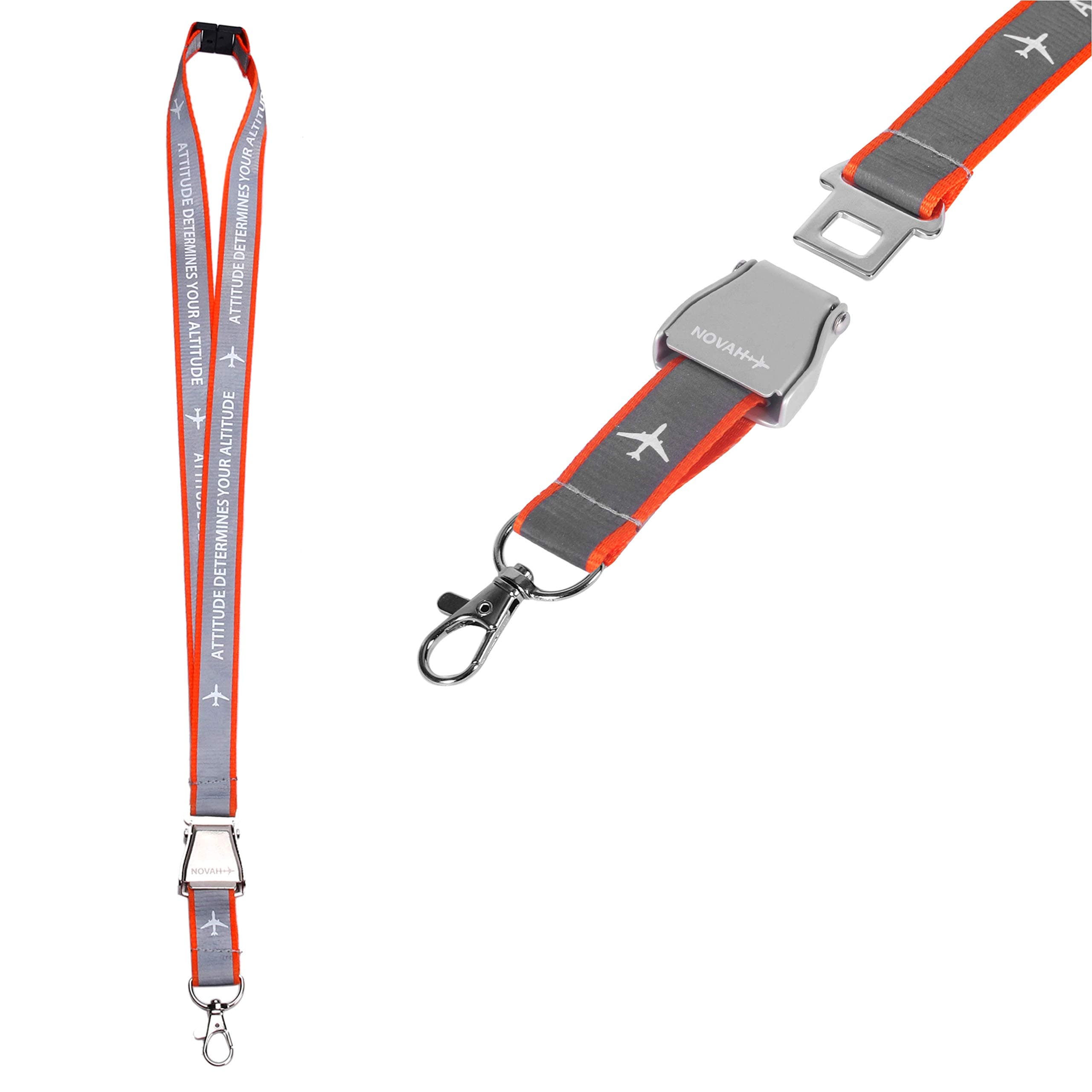 Novah Neon Reflective Aviation Lanyard