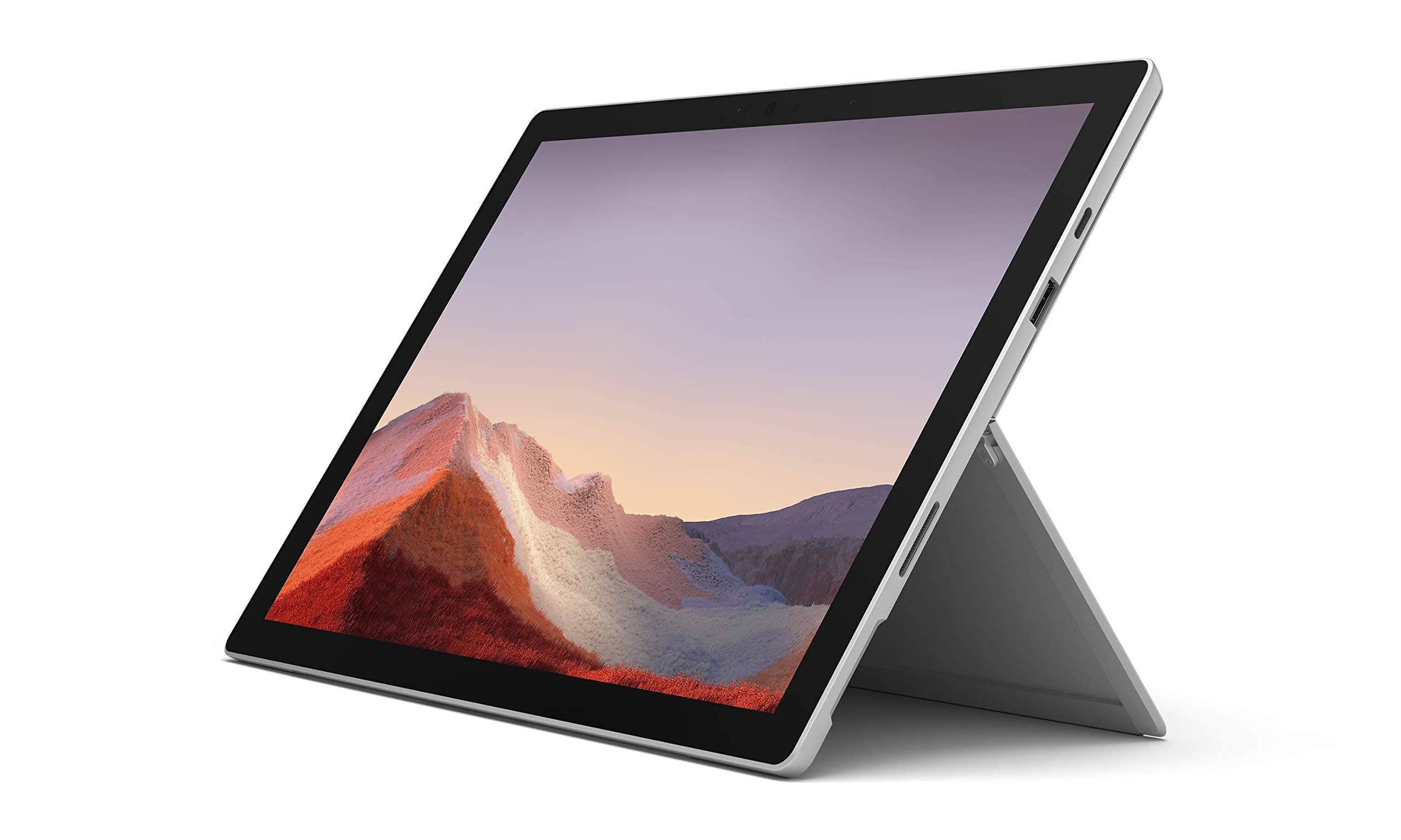 2019 Microsoft Surface Pro 7 with Intel Core i7 (12.3-inch, 16GB RAM, 512GB SSD) Platinum (Renewed)