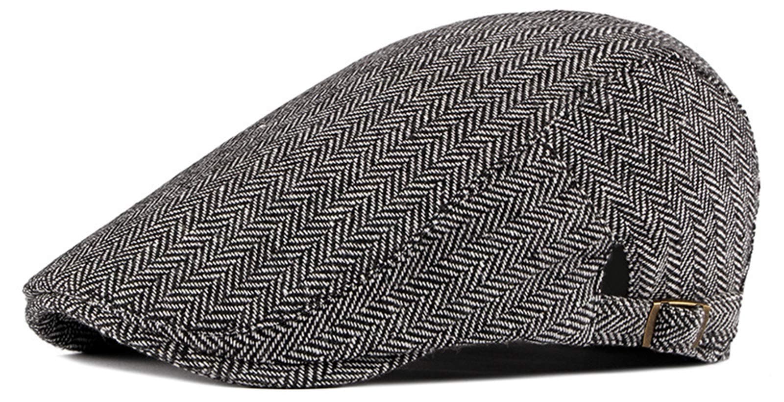 Men’s Newsboy Gatsby Hat Vintage Beret Flat Ivy Cabbie Driving Hunting Cap for Boyfriend Gift