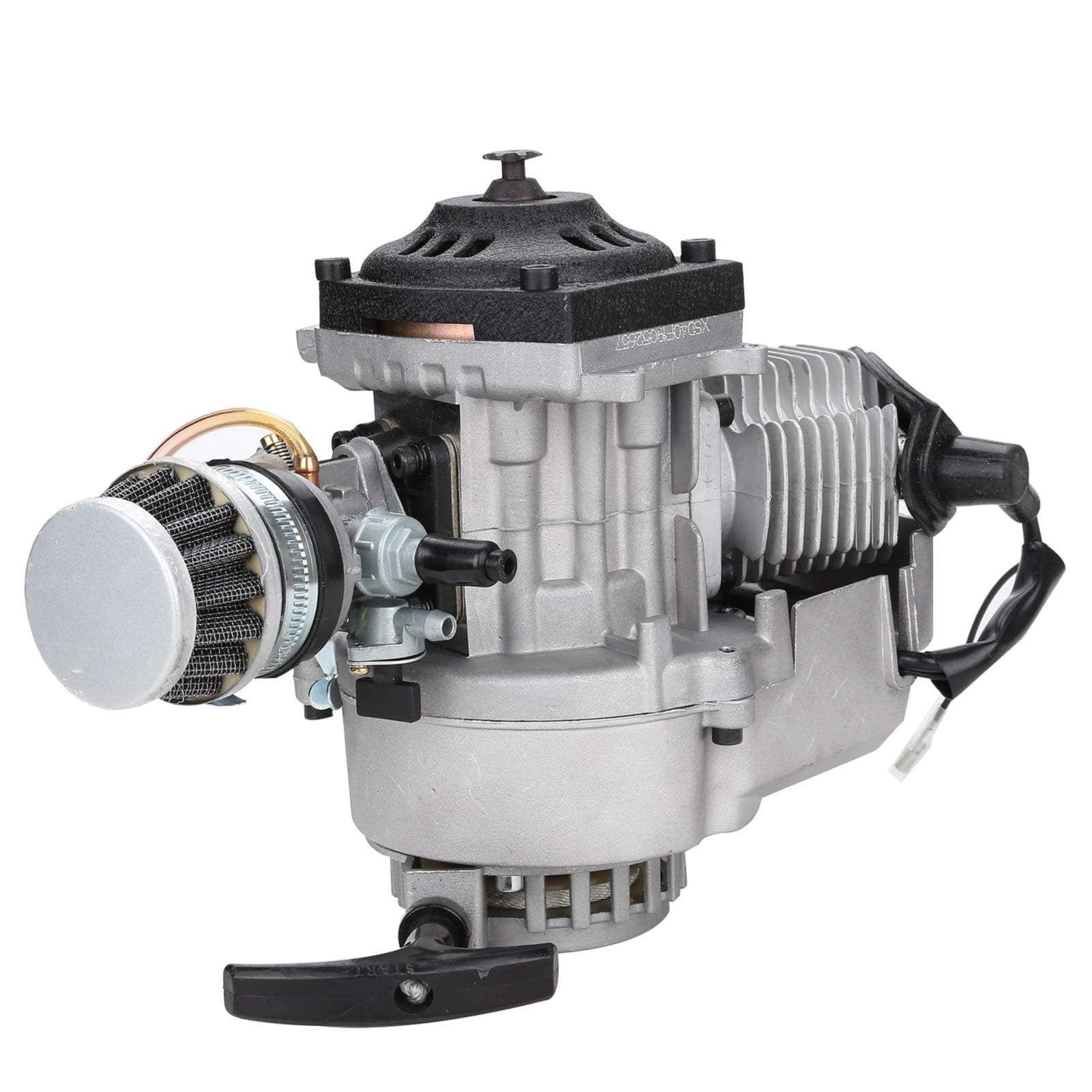 Holdfiturn Motorcycle Carburetor 49CC Mini Moto Bike Parts Engine Small Sports Car Motorcycle Bike 2 Stroke Gasoline Engine Air Filter