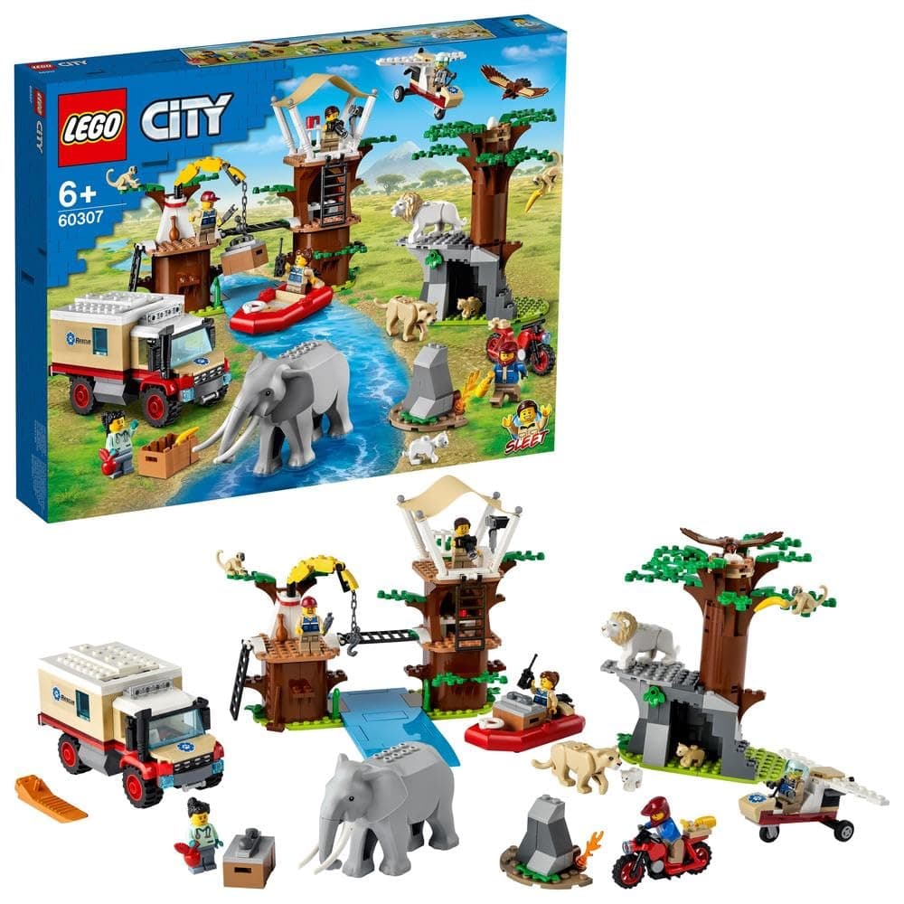 City Wildlife Rescue Camp 60307 Building Kit (503 Pieces)