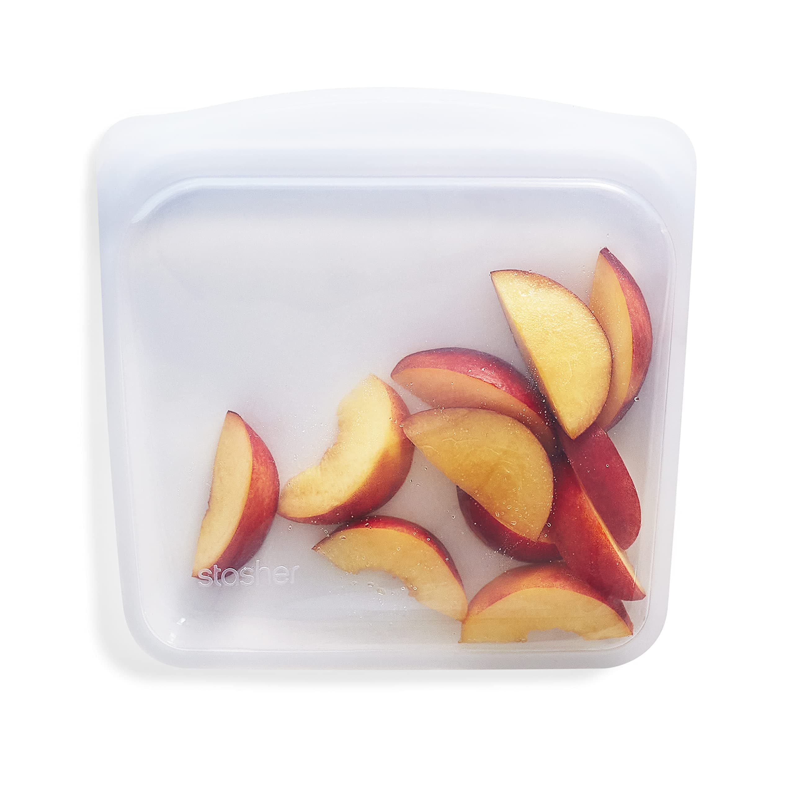 Reusable Silicone Food Bag, Sandwich Bag, Sous vide Bag, Storage Bag, Clear