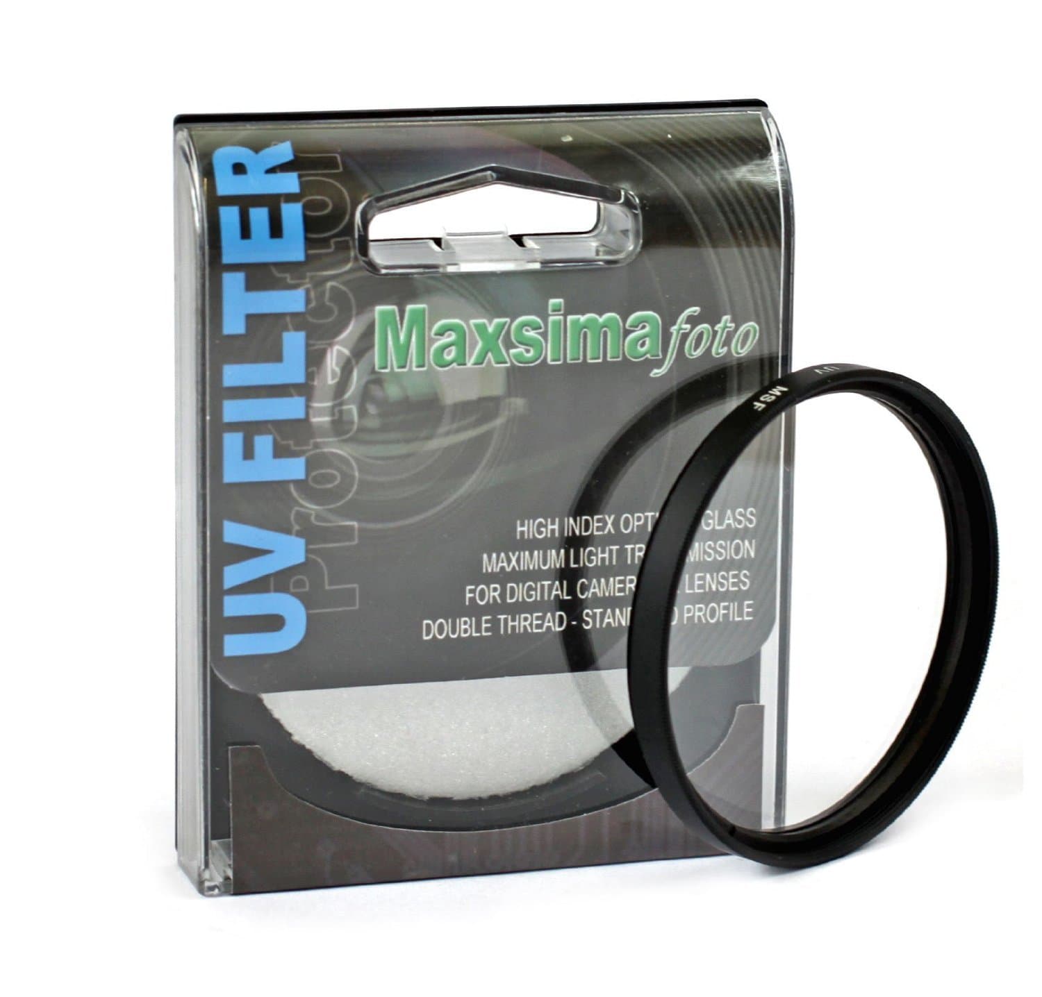 Maxsimafoto 46mm UV filter and lens protector for Panasonic HC-V720, HDC-HS700, HDC-HS900, HDC-SD600, HDC-SD700, HDC-SD800, HDC-SD900, HDC-SD909, HDC-SDT750, HDC-TM700, HDC-TM900.