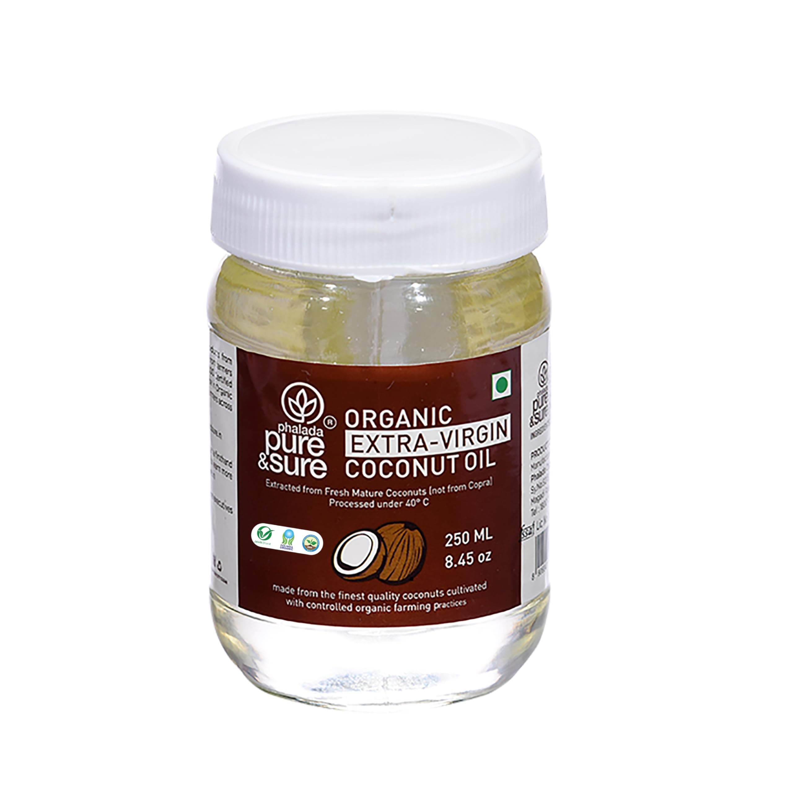 Organic Extra Virgin Coconut Oil 250ml