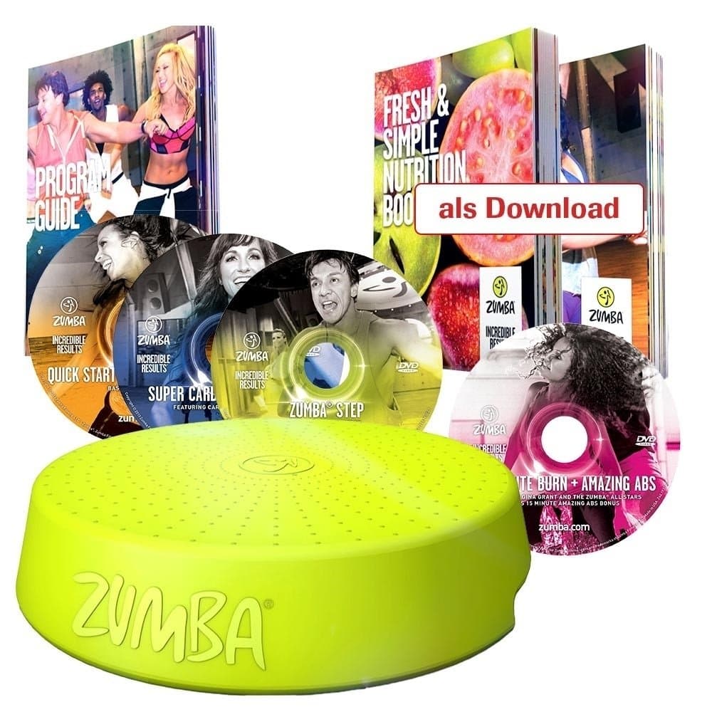 Zumba Fitness Dance System with Zumba Rizer and 4 CDs and Lots of Extras – The Original from MediaShop