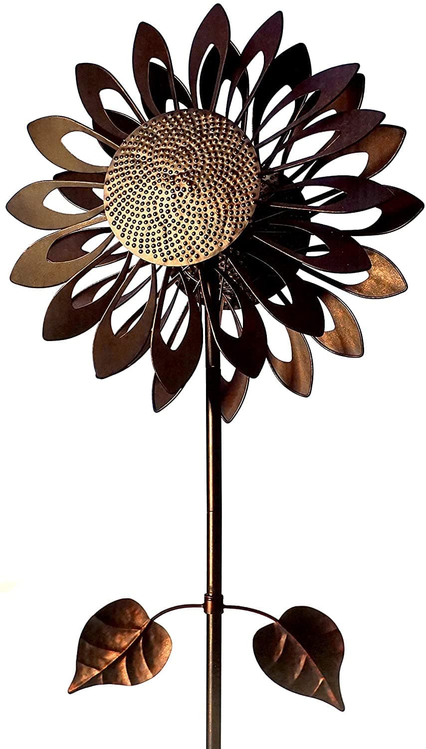Southern Patio COS1900789 Sunflower Wind Spinner-73 Tall