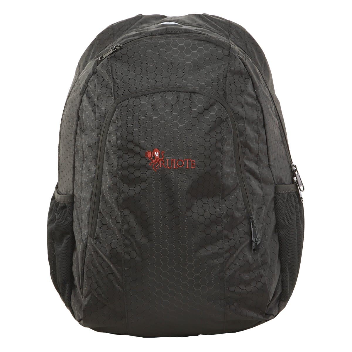 RULOTE 42L Outdoor Sport Lightweight Hiking Backpack, Water-resistant Camping Trekking Rucksack for Cycling Travel Climbing Backpack (Black)