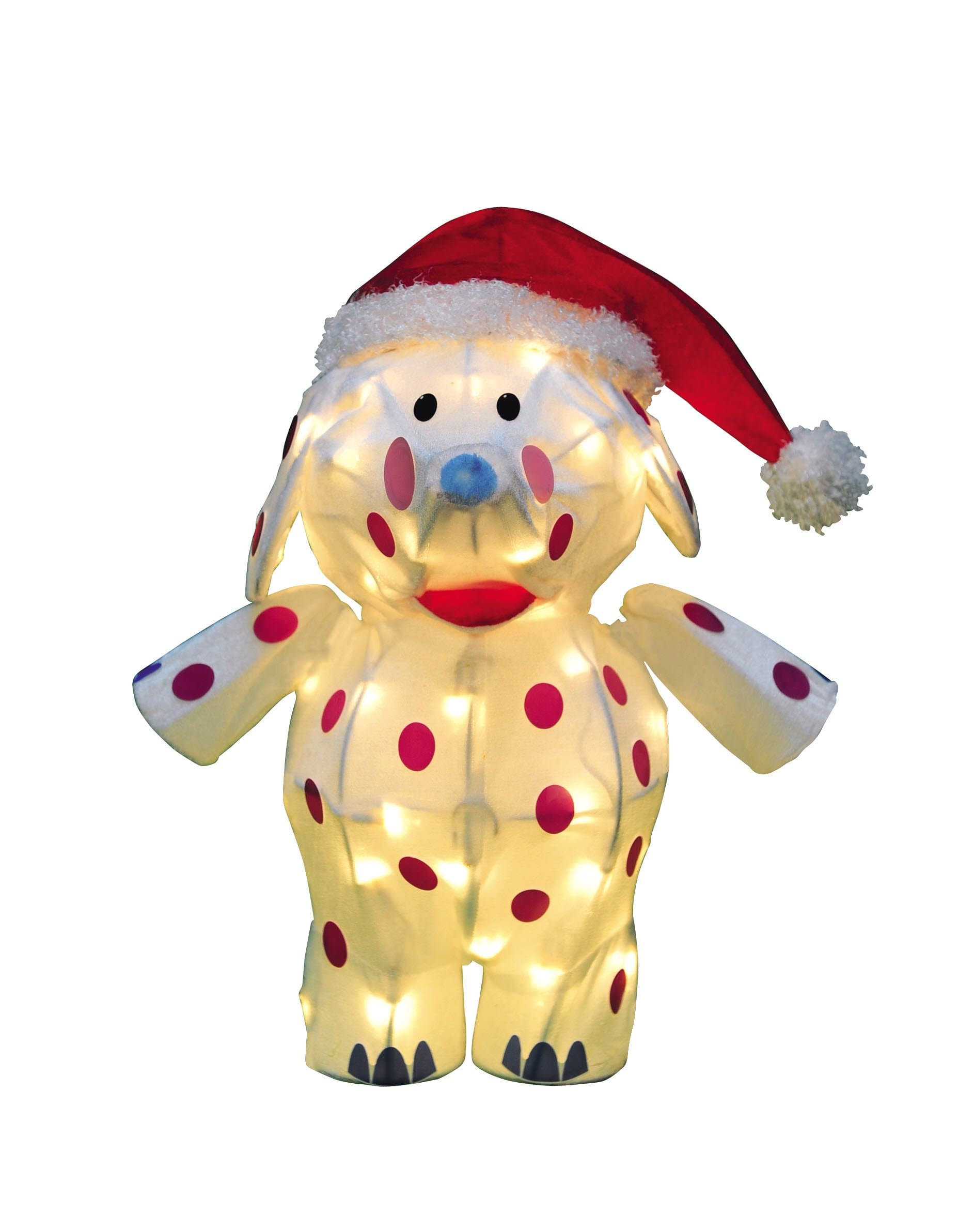 24-Inch Pre-Lit 3D Island of Misfit Toys Elephant Yard Decoration, 50 Lights