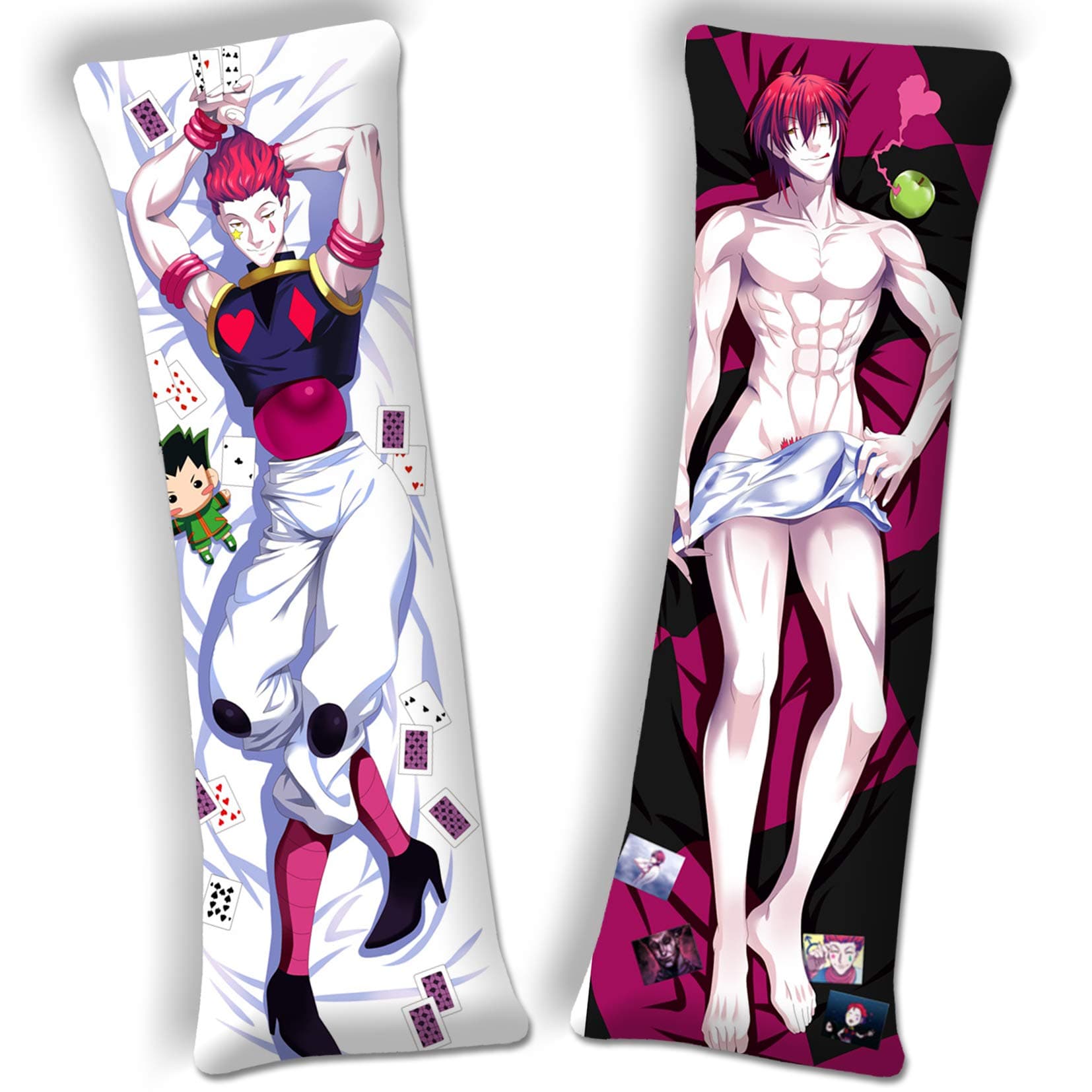 Hunter × Hunter Hisoka Morow Body Pillow Covers Decorative Anime 59''×19.6'' Long Throw Pillow Cases Pillowcase Cushion Cover for Sofa Couch