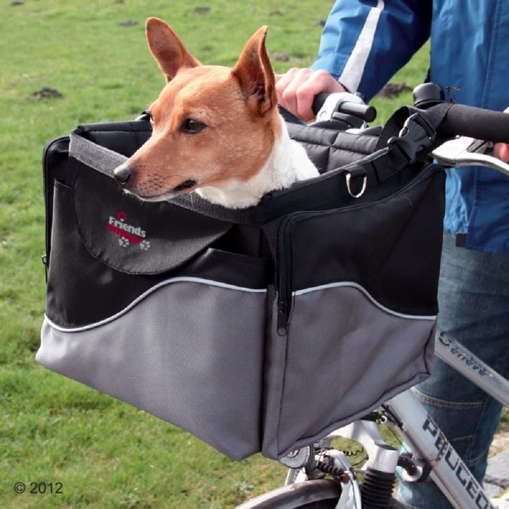 Friends On Tour Bike Basket Dogs Pets Front Handlebars