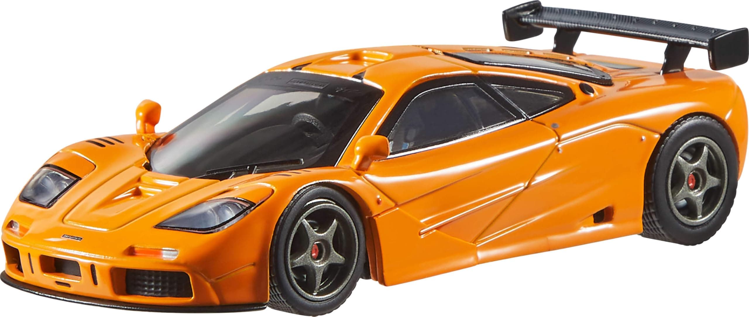 Hot Wheels Premium McLaren F1 GTR, 1:43 Scale, Replica Exhibition, Real Riders Tyres, Body and Metal Frame, Collectible Toy, 14+ Years and Adult Fans and Collectors, HWT15