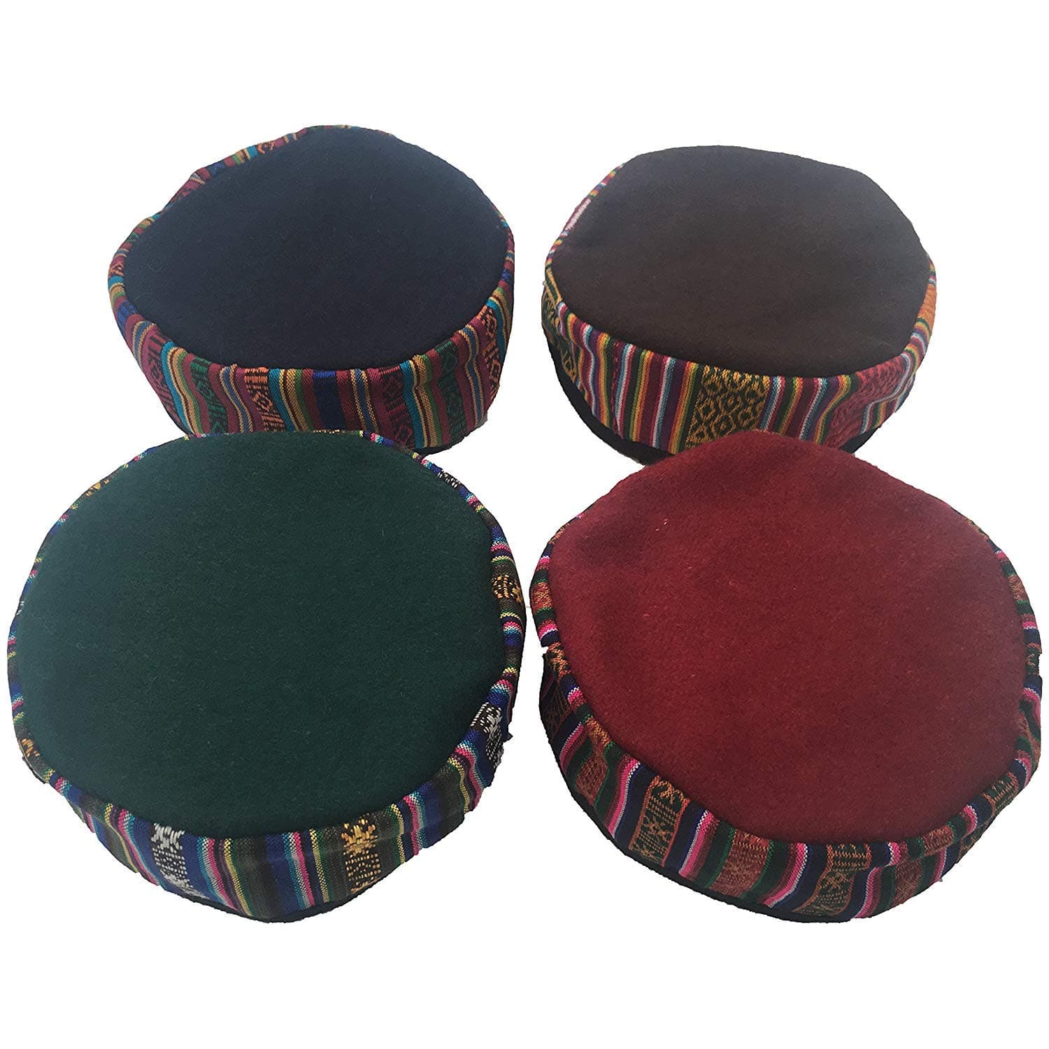 Siesta Wool Smoking Hat Cap Fez FES Unisex Men's Women Handmade Fancy Dress Festival