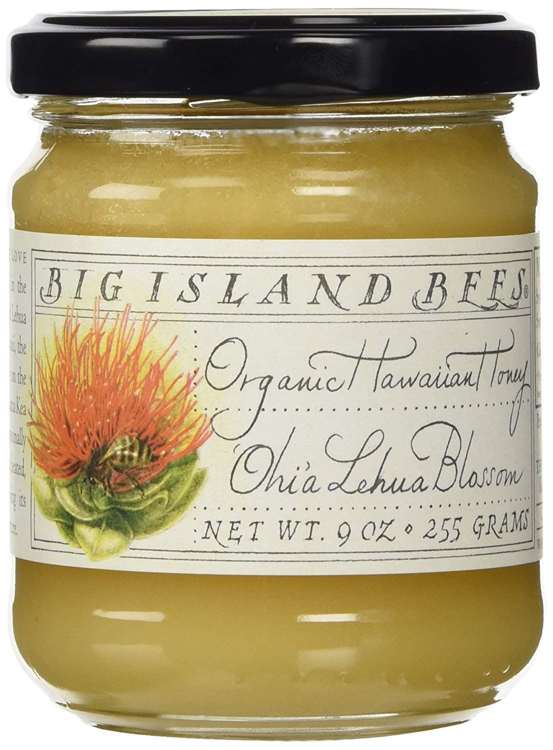 Big Island Bees, Honey Ohia Lehua Organic, 9 Ounce
