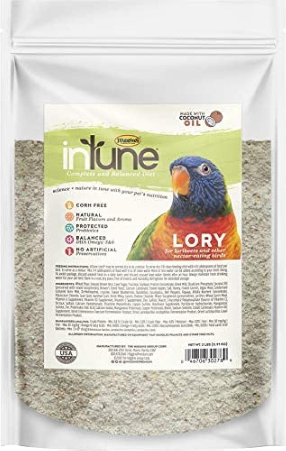 Higgins Pet Food Intune Lory Food 2Lb