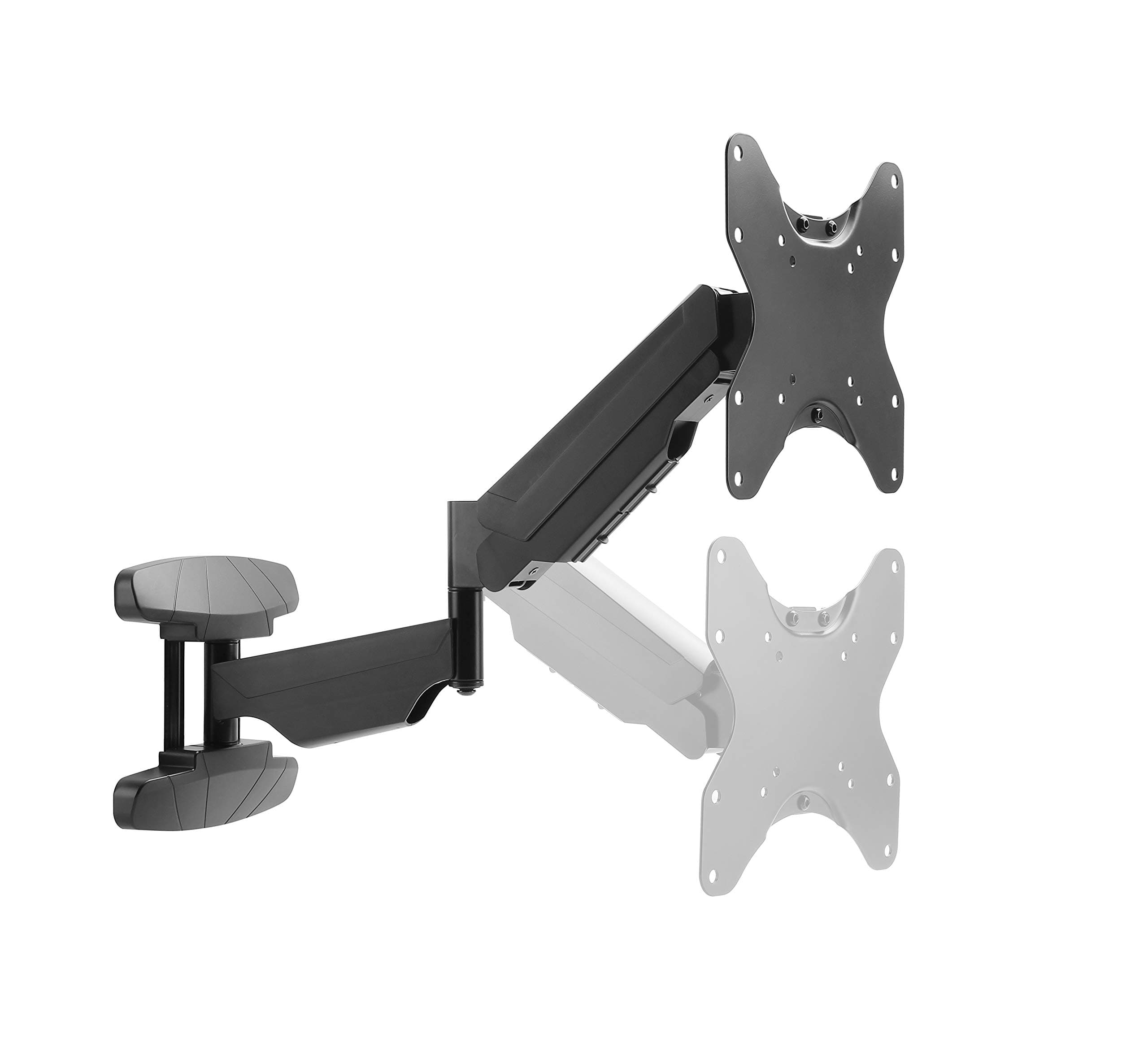 RICOO TV Bracket Tilt Swivel 23-42 Inch Gas Spring Monitor S3422 Wall Mount for LED LCD Curved and Flatscreen Universal VESA 75x75-200x200