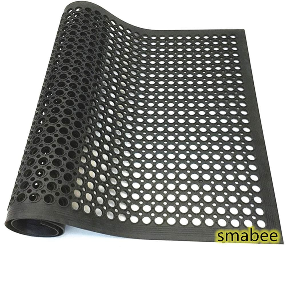 smabee Anti-Fatigue Non-Slip Rubber Floor Mat Heavy Duty Mats 36"x60" for Indoor Restaurant Kitchen Bar Bathroom