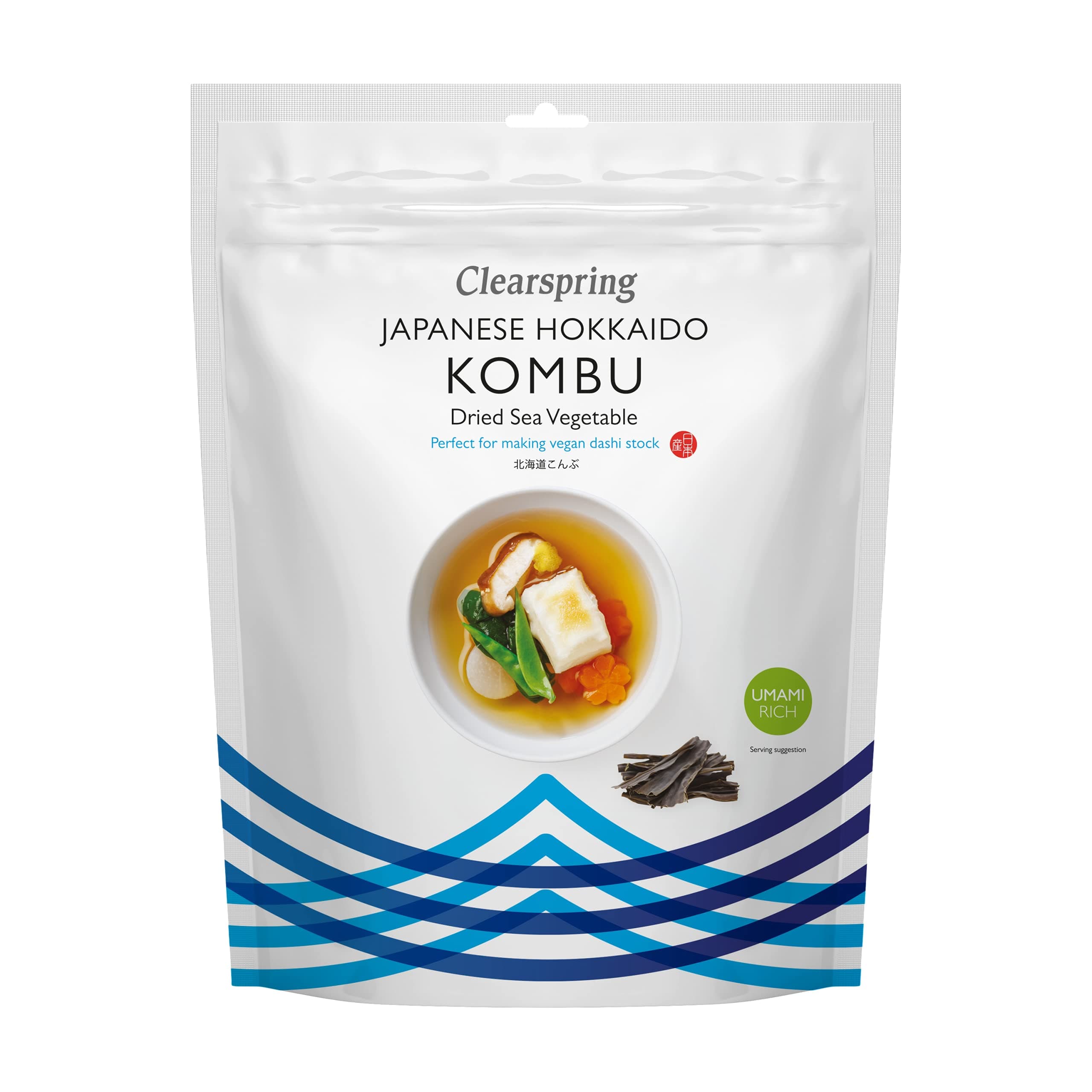 Clearspring Japanese Hokkaido Kombu - Dried Sea Vegetable 40g