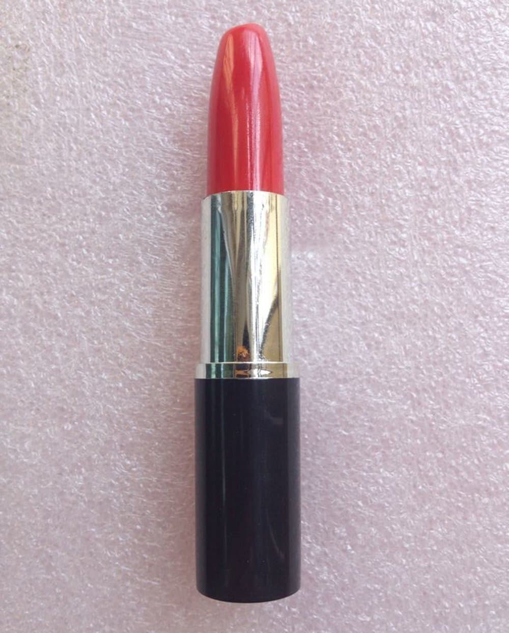 Pack of 10 Novelty Lipstick Shape Ballpoint Ball Point Pen Black Ink for School &Office& Lovers (Red)