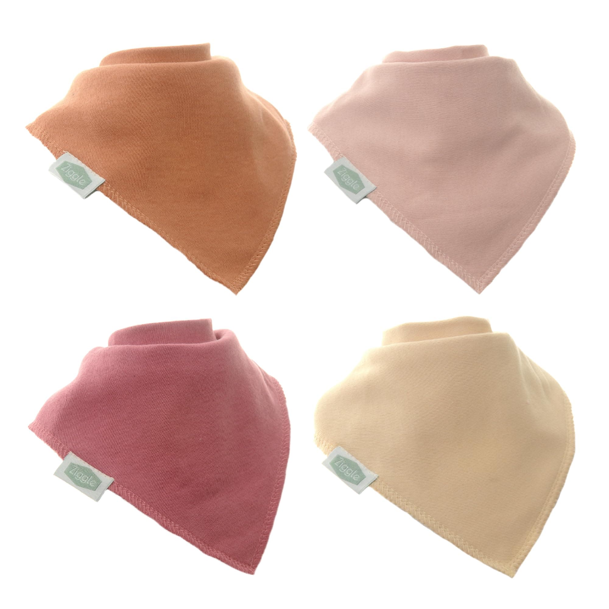 Bandana Dribble Bibs - Cotton Front Baby Bibs Newborn to 24 Months - Newborn Baby Gifts - Bibs For Comfortable Kids