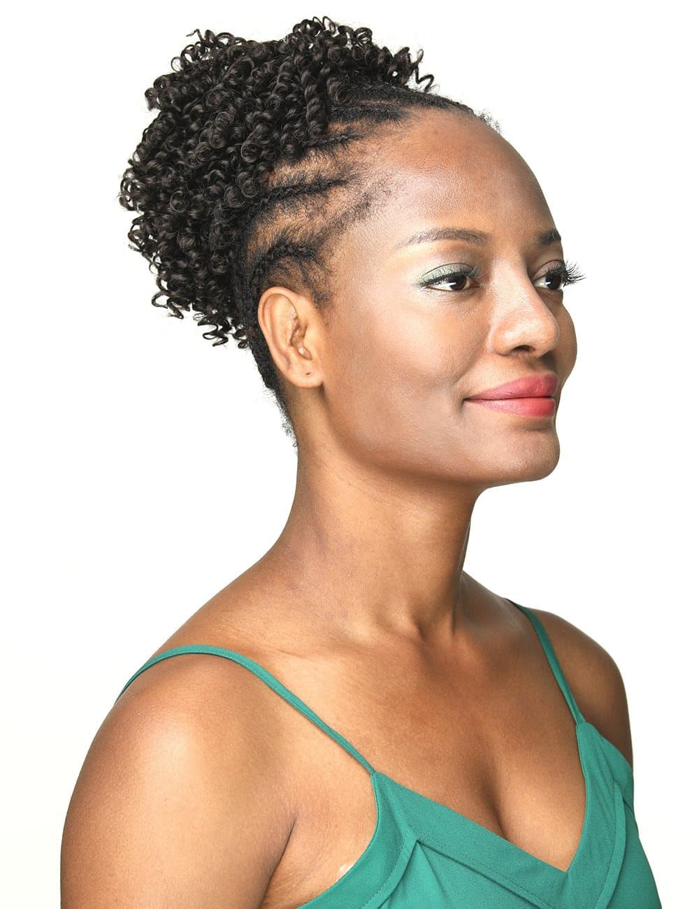 GOTTA Synthetic Brown Hair Bun Afro Kinky Curly 8'' Scrunchy Hair Pieces for Women Chignon Hair Extesions Donut Updo