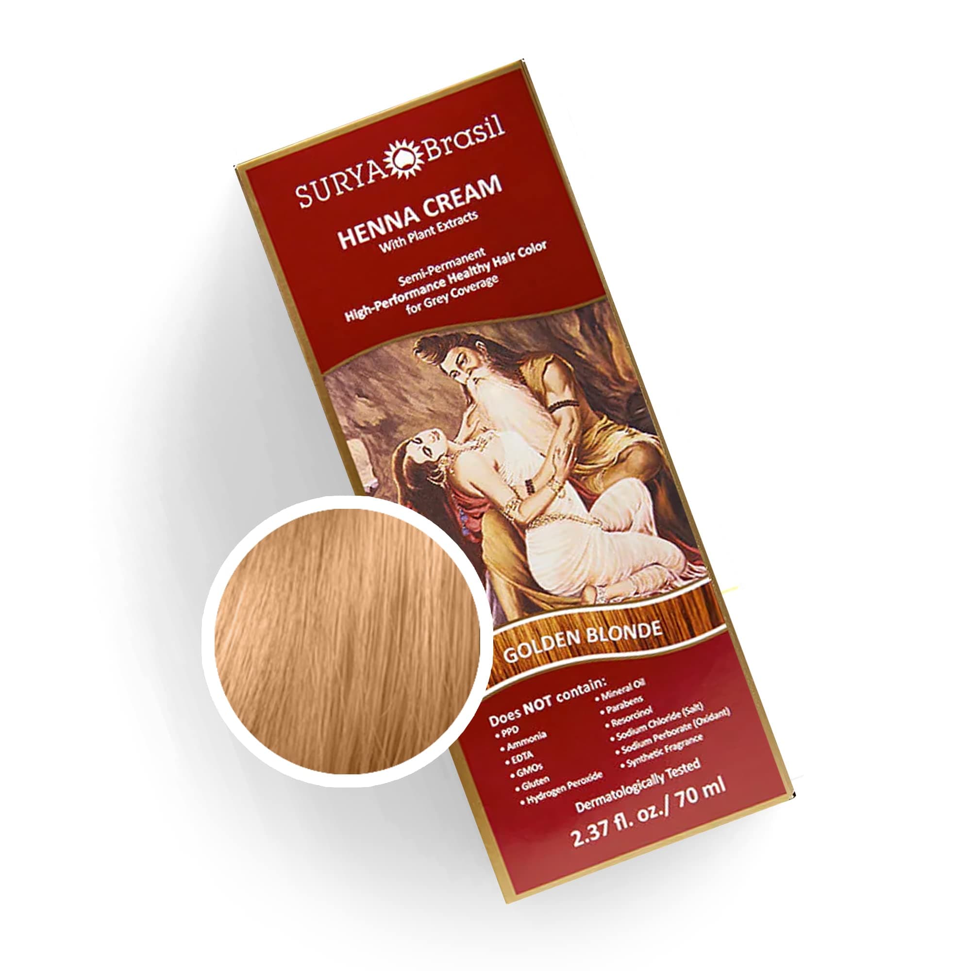 SURYA BRASILHenna Golden Blonde Cream - 2.31 Oz