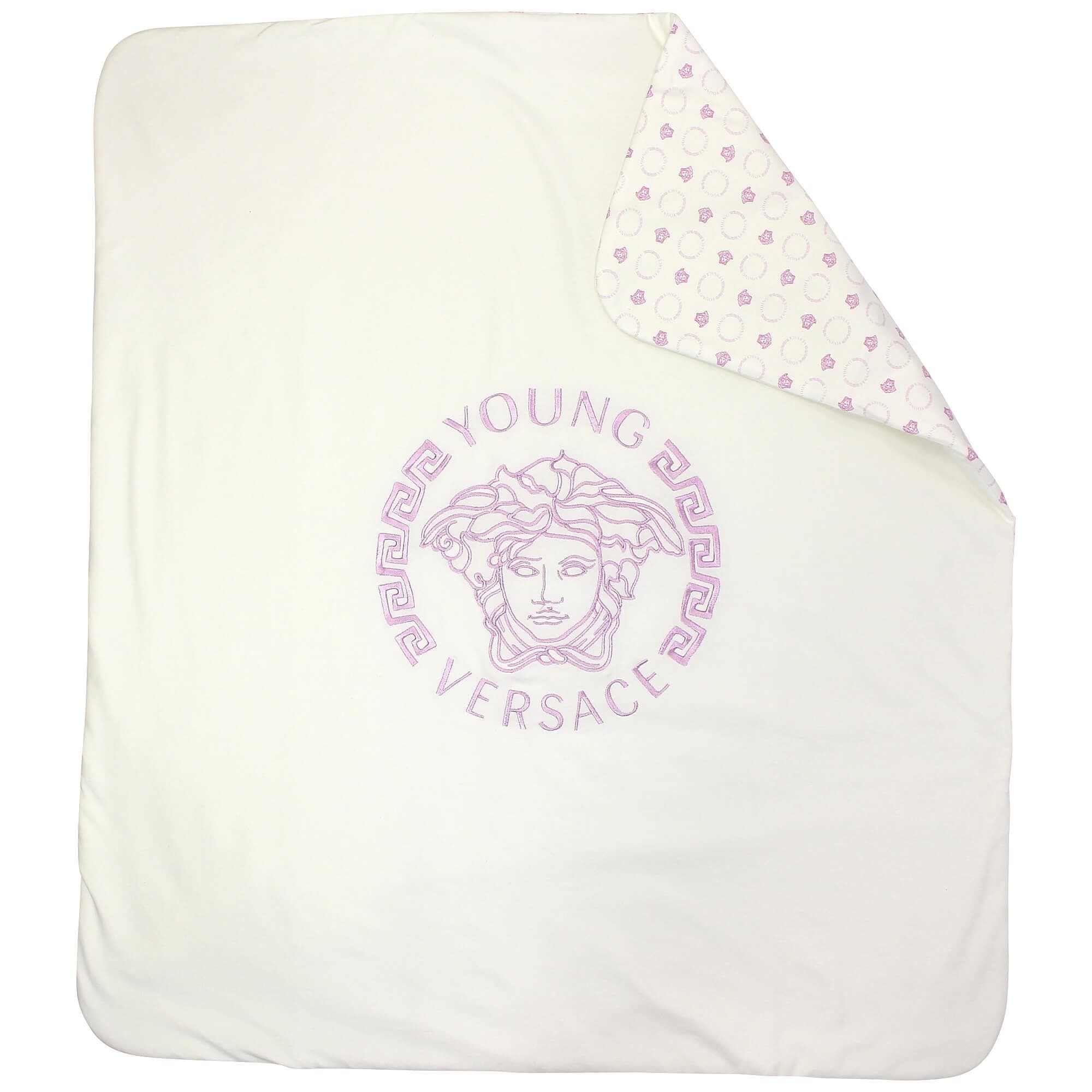 Young Versace Blanket White