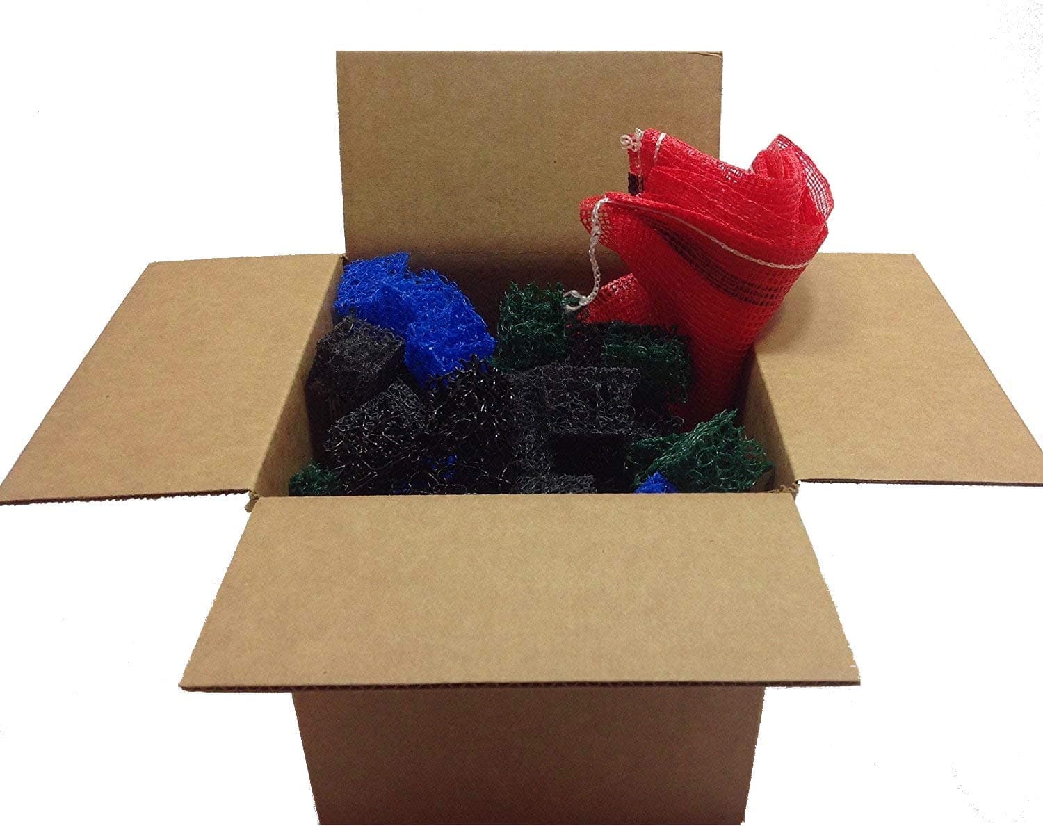 Matala Koi Kubes Fish Filter Media - 4 Cubic Foot of Bio Cubes with Free Hydro-Bugs Beneficial Bacteria and Free Media Bag - Keep Pond Water Clean and Healthy - Effective for Years - Economical, Safe