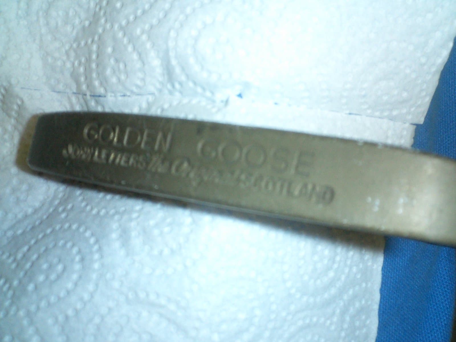 Golden goose original putter john letters collectors