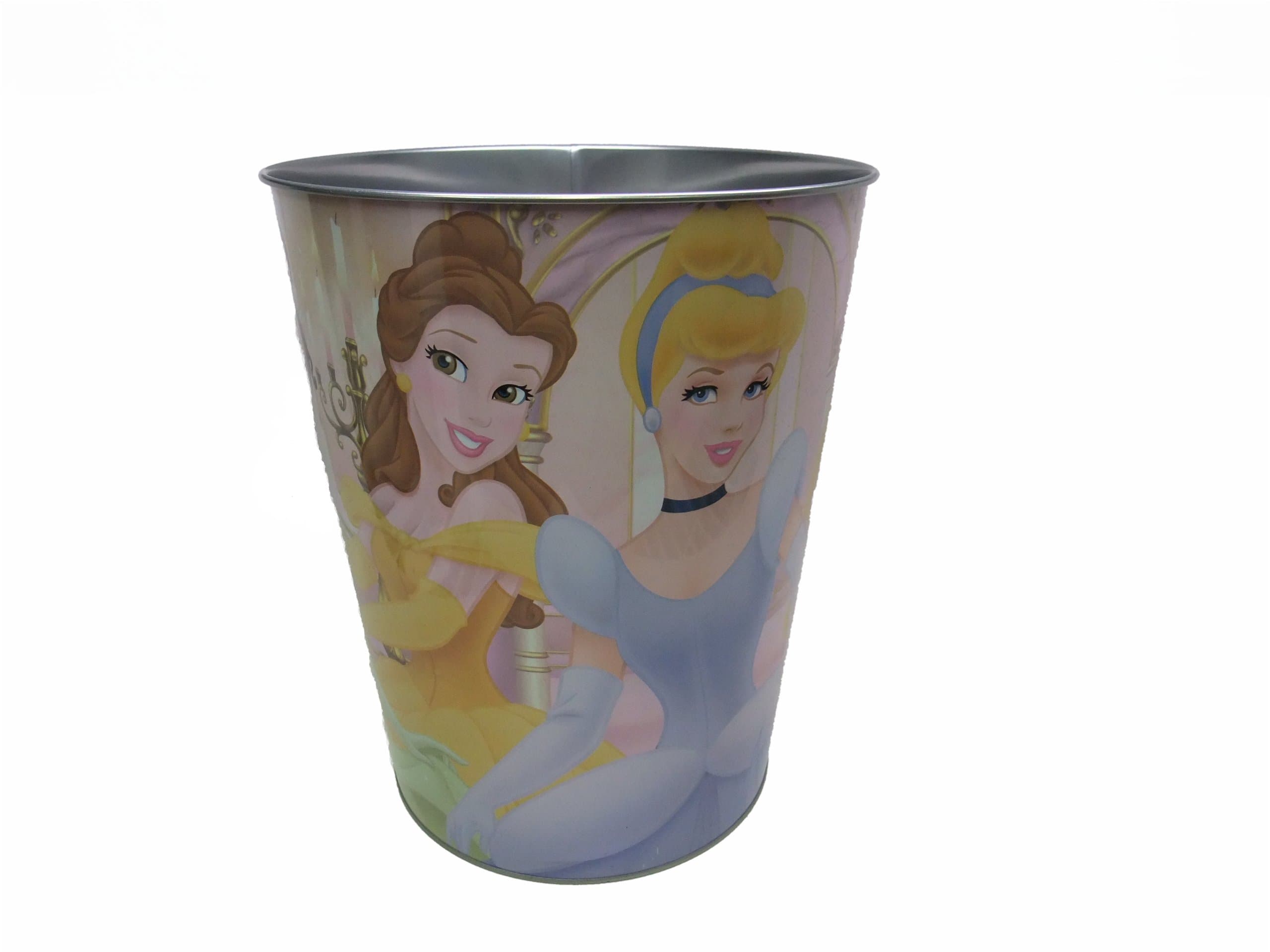 Metal Characterized Trash Can for Kids Rooms (Disney Princess')