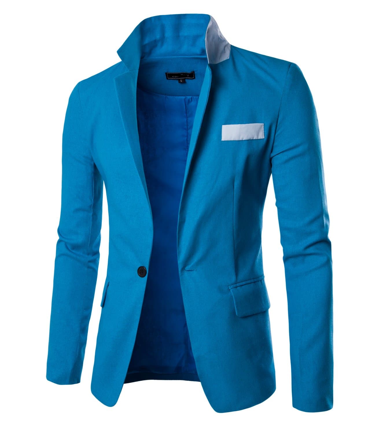 KELUO Mens Slim Fashion Sport Blazer Jacket
