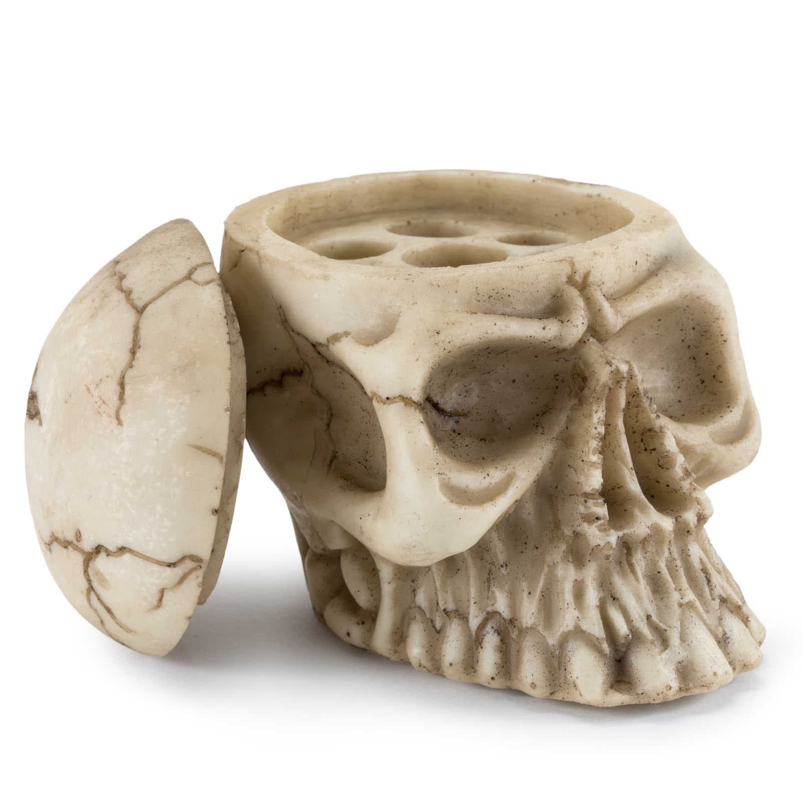Rehab Ink Skull Tattoo Ink Cup Holder Stand - Tattoo Equipment