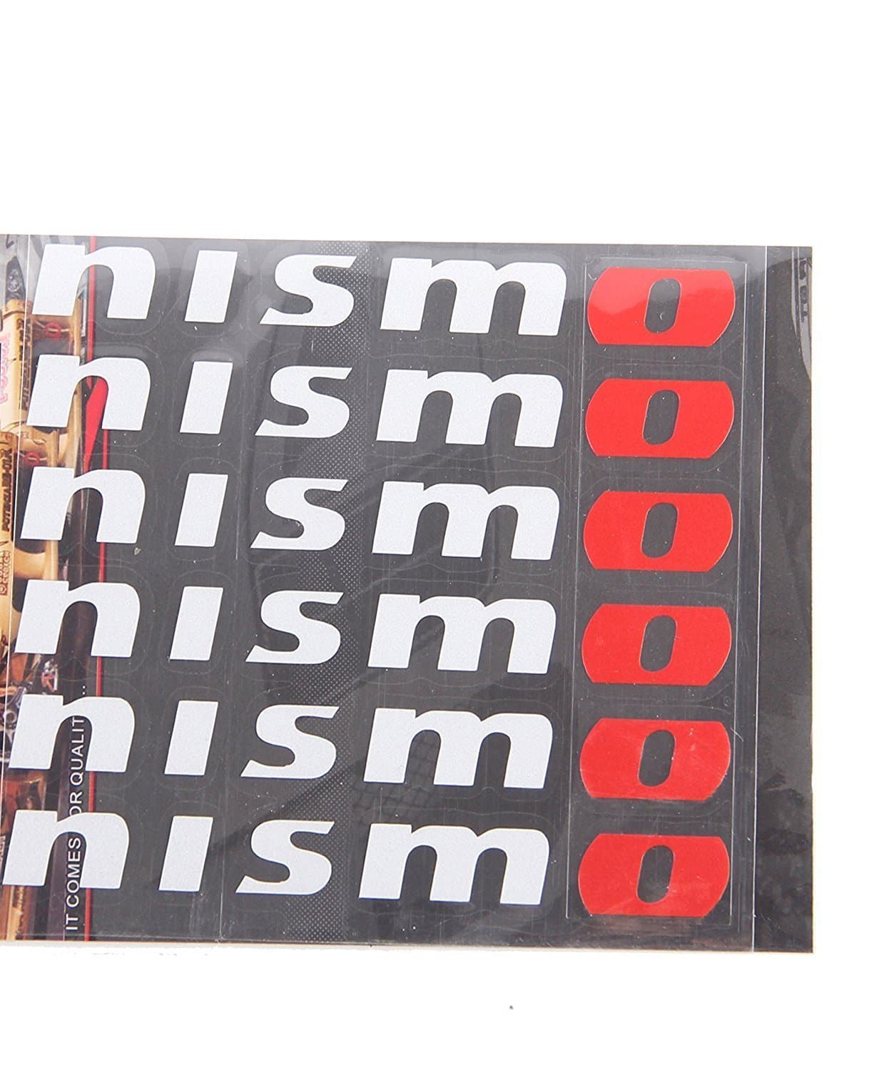 for Nismo Wheel Decals Stickers die Cut Vinyl 6pcs Set Nissan GTR Skyline V35 R33 R34 Z32 Z33