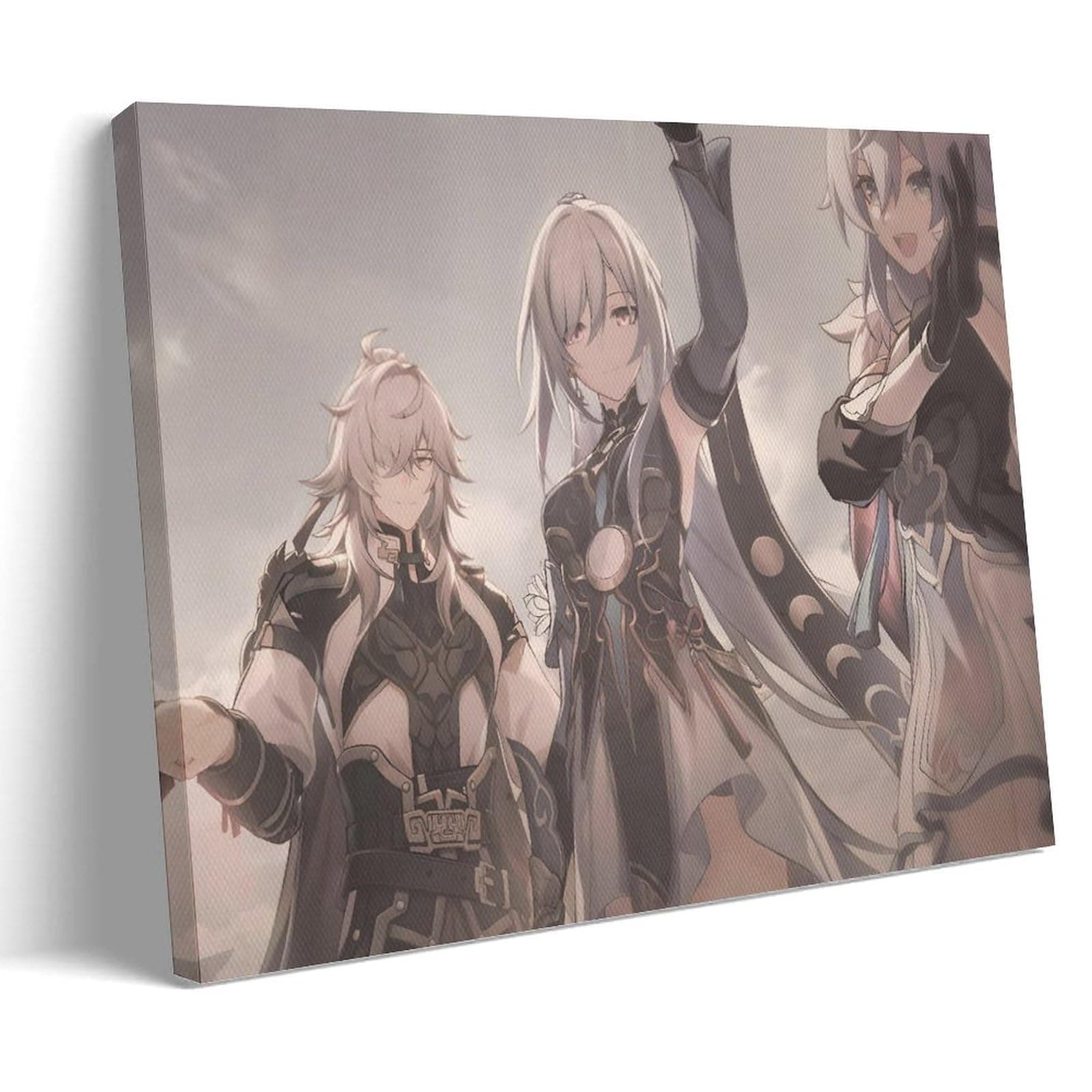 Collapse Star Railway Animation Game Movie Ying Xing Dan Feng Jing Yuan Jing Liu Bai Heng The Five Heroes of Yunshang Gather Together Poster Poster Music Album Cover Poster Wall Art Decor Canvas Pos