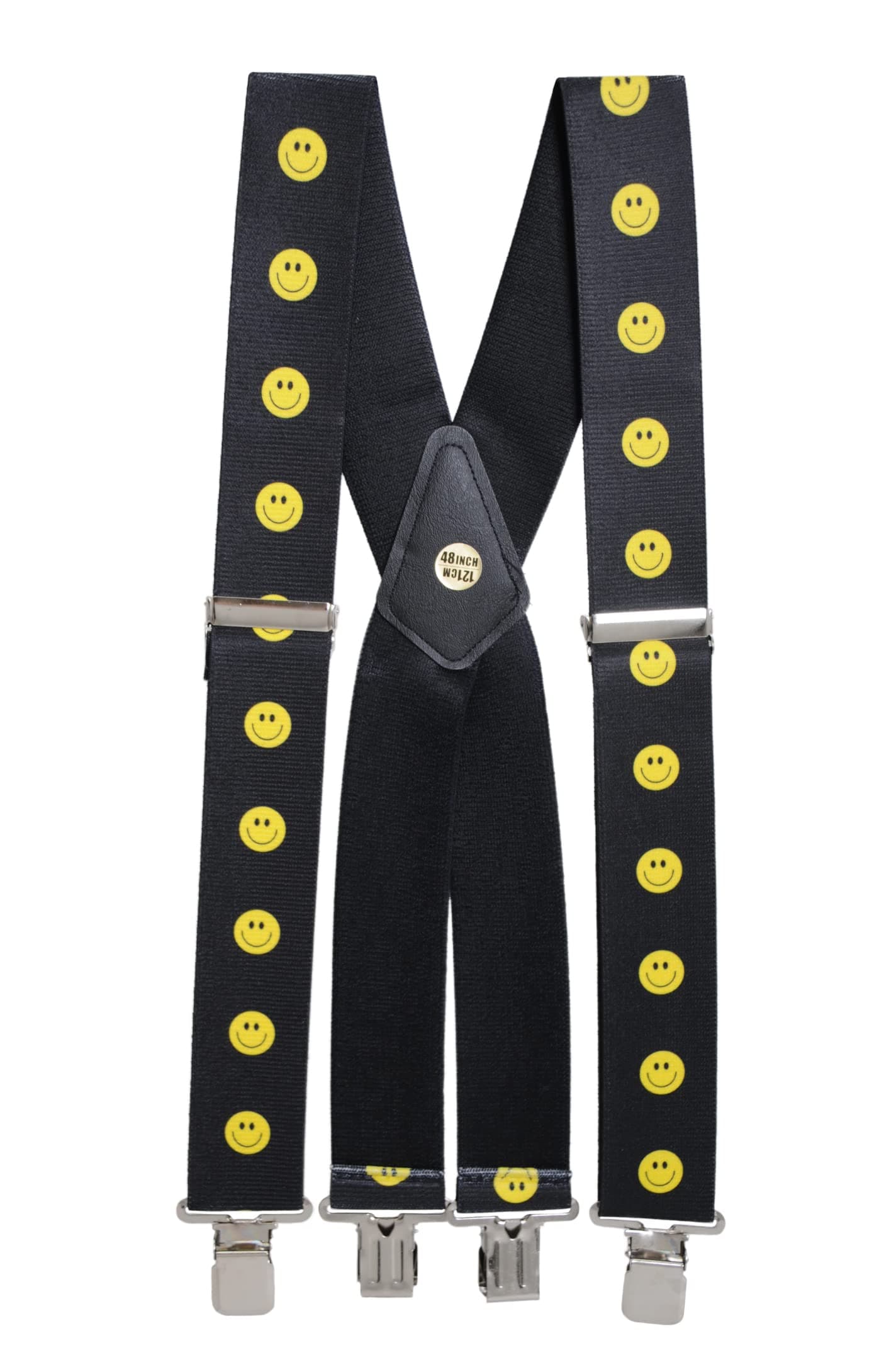 Mens Novelty Braces (Smiling Faces)