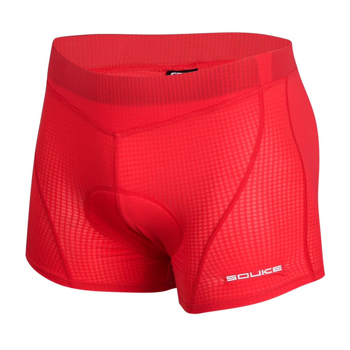 YanHu Men's Padded Cycling Undershorts Cycle Bike Underwer Shorts With High Density High Elasticity and Highly Breathable 4D Padded