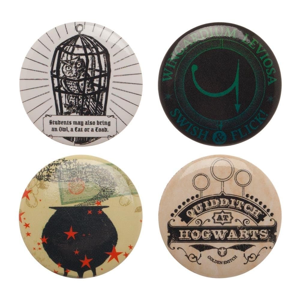 Harry Potter Lapel Enamel Metal Mini Pin Badge Set